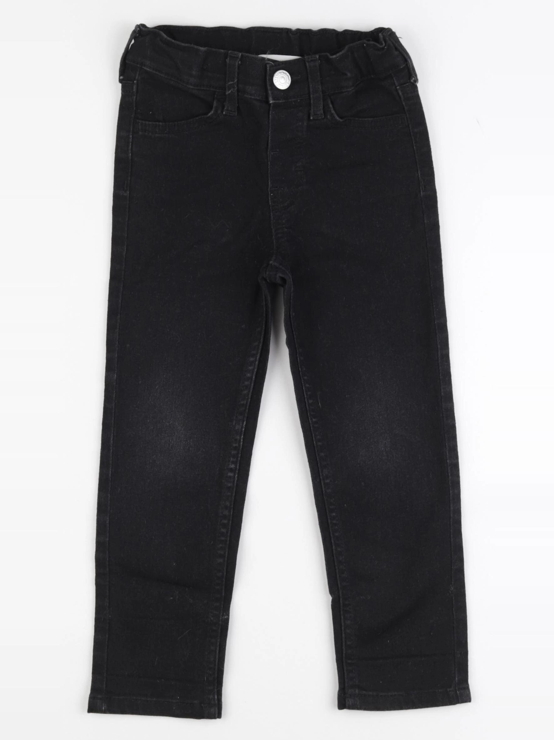 H&M - pantalon noir - 3/4 ans