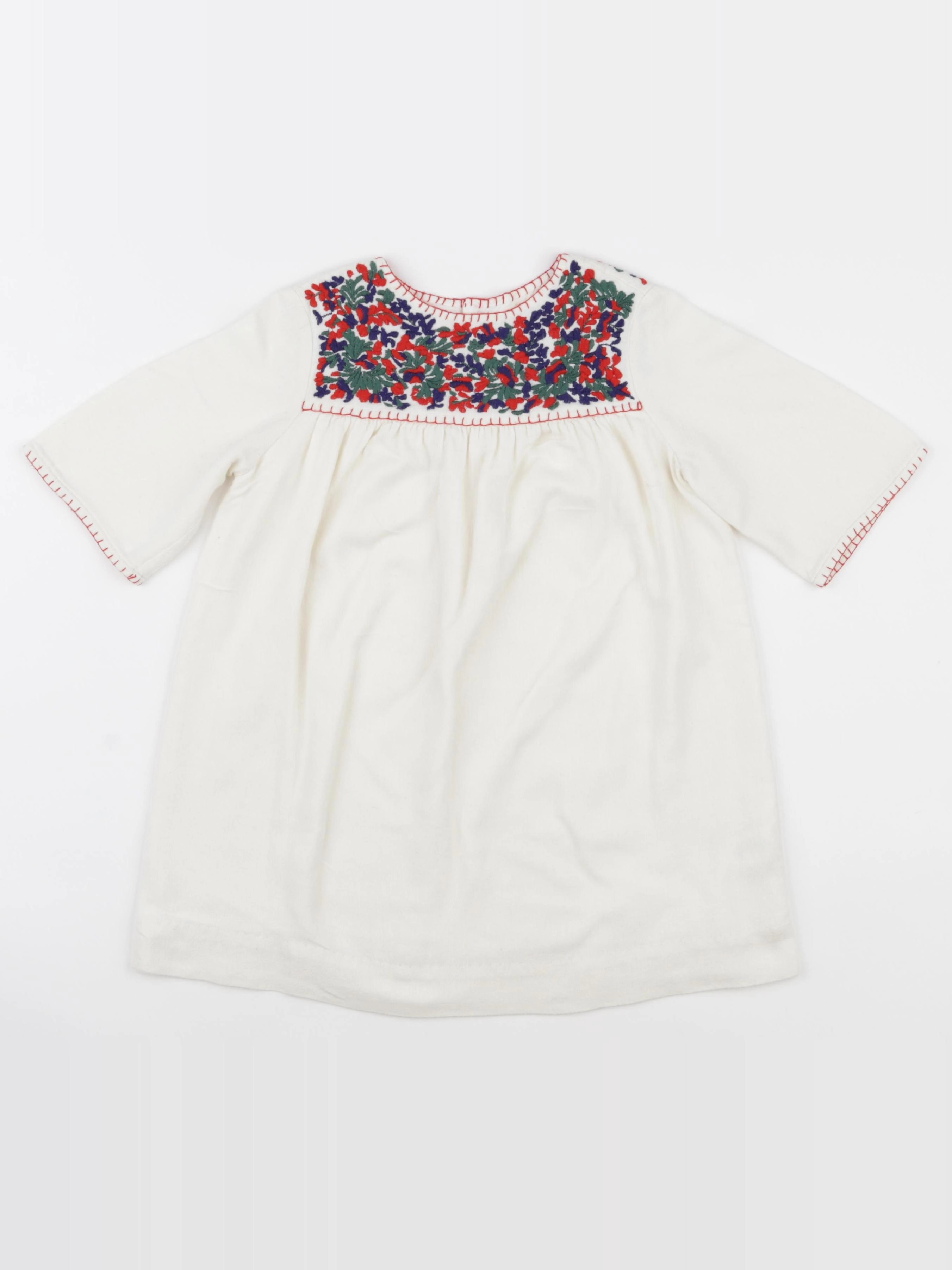 Bonpoint - robe beige - 3 ans