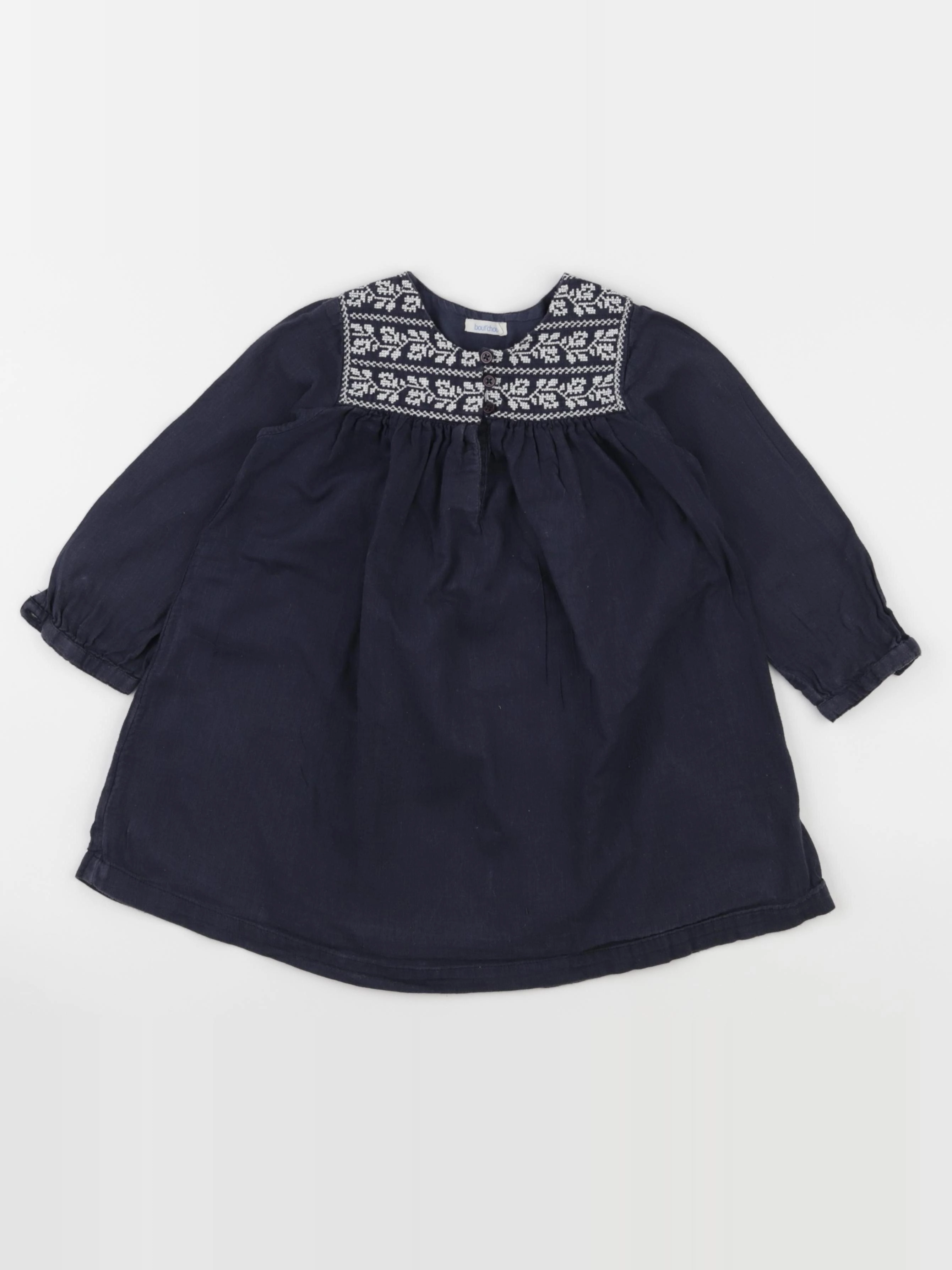 Boutchou - robe bleu - 36 mois