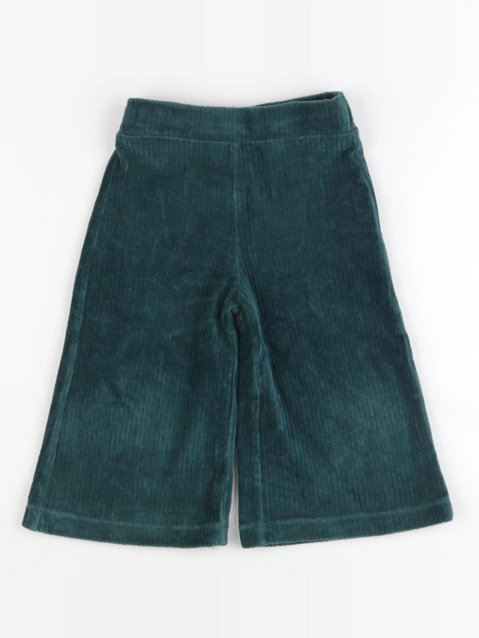 Vertbaudet - pantalon vert - 2 ans
