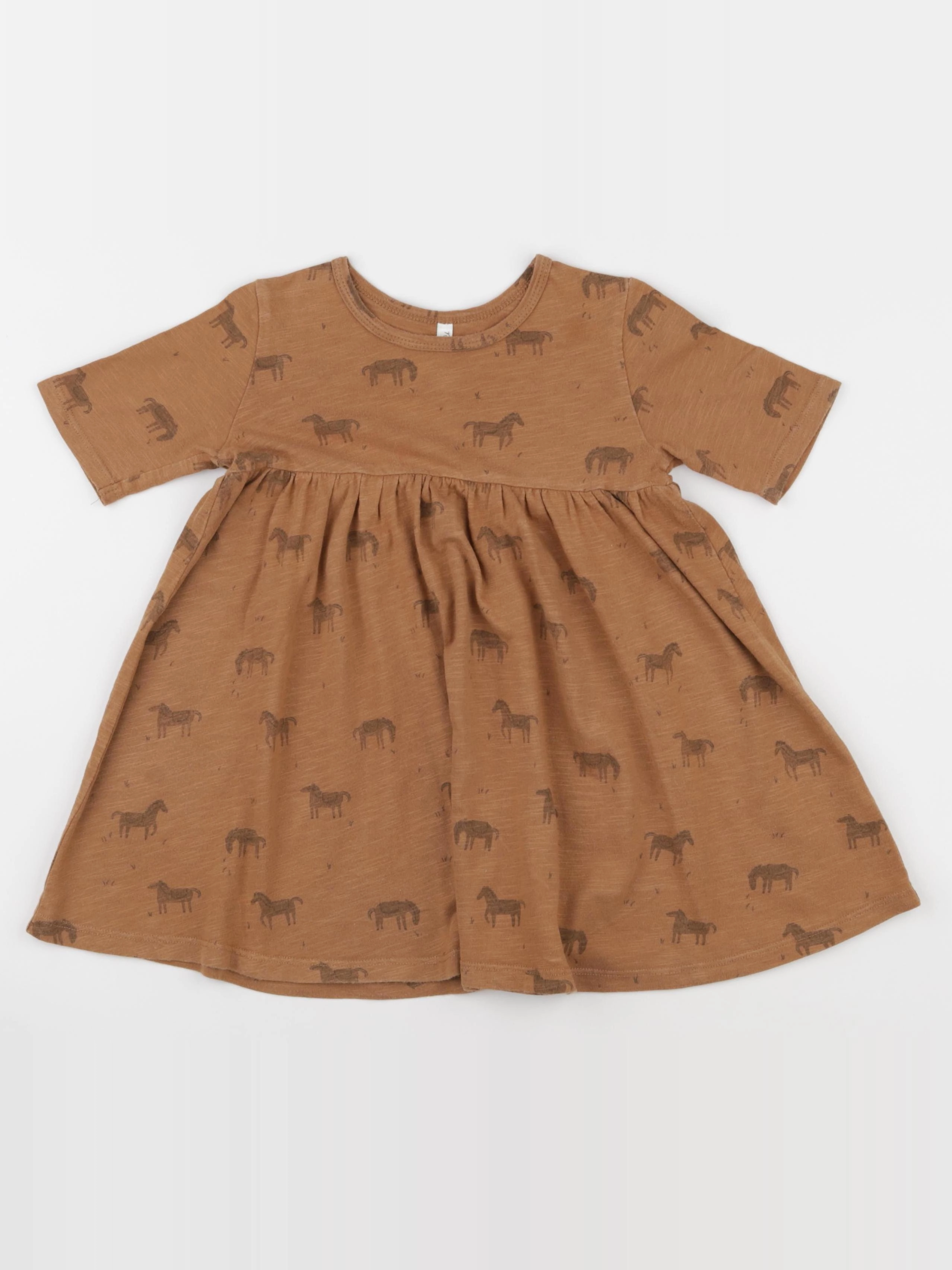Rylee + Cru - robe marron - 2/3 ans