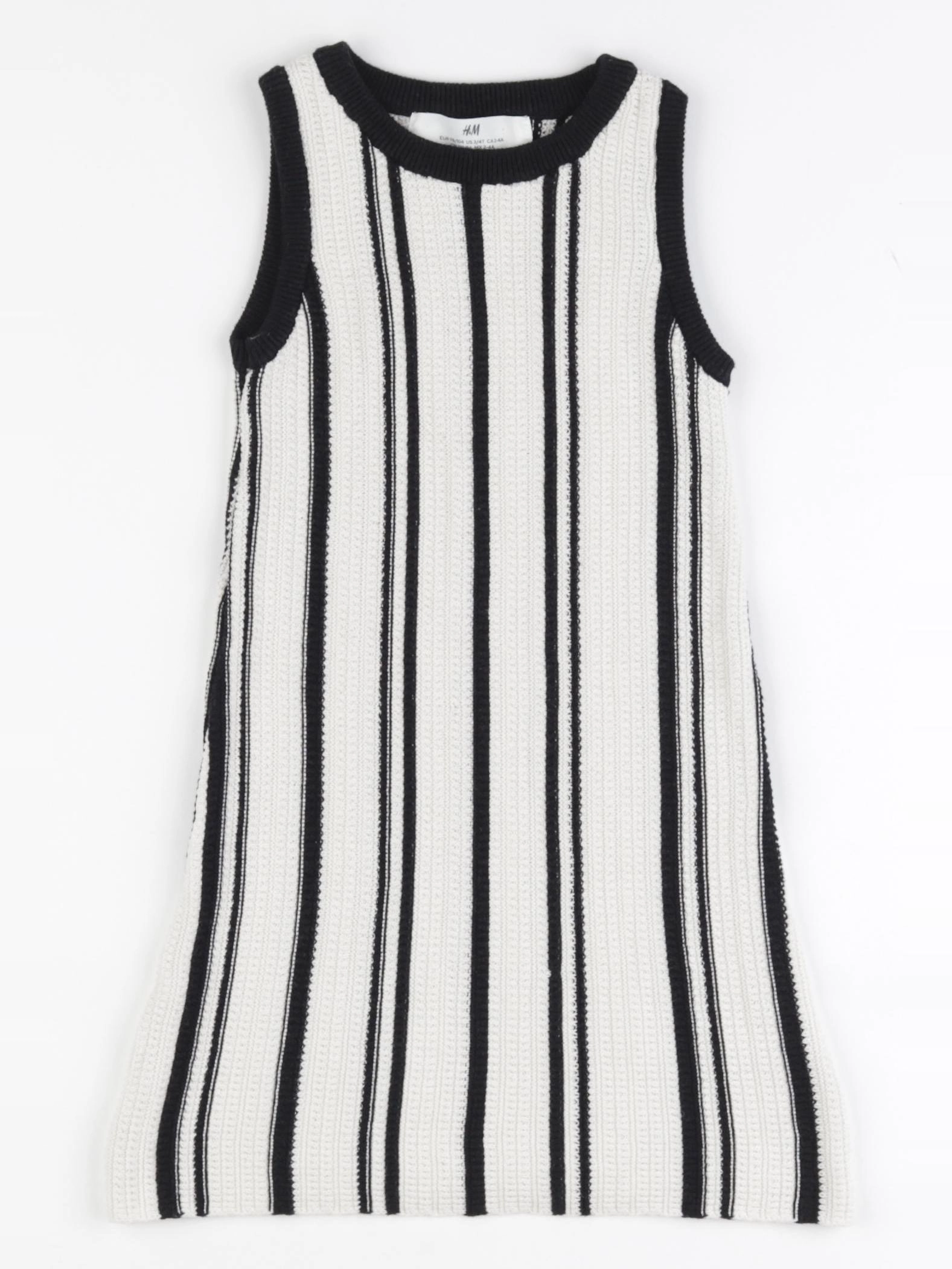 Zara - robe blanc - 2/4 ans