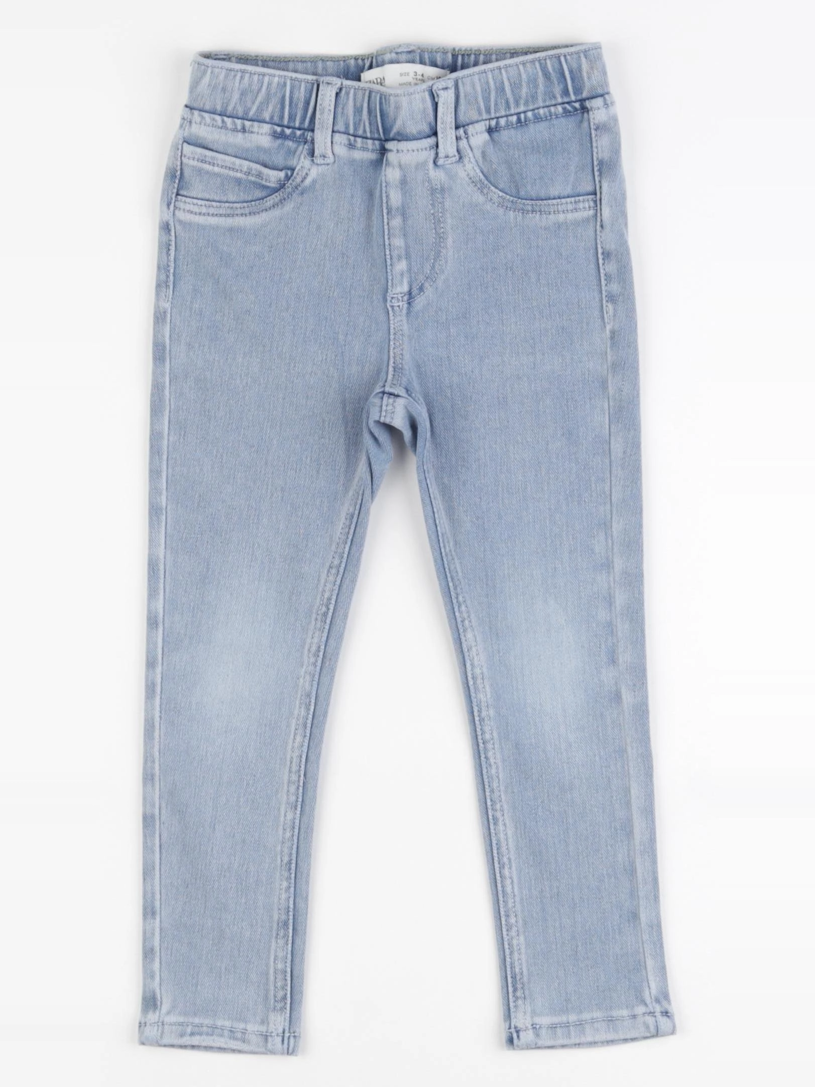 Zara - jegging bleu - 3/4 ans