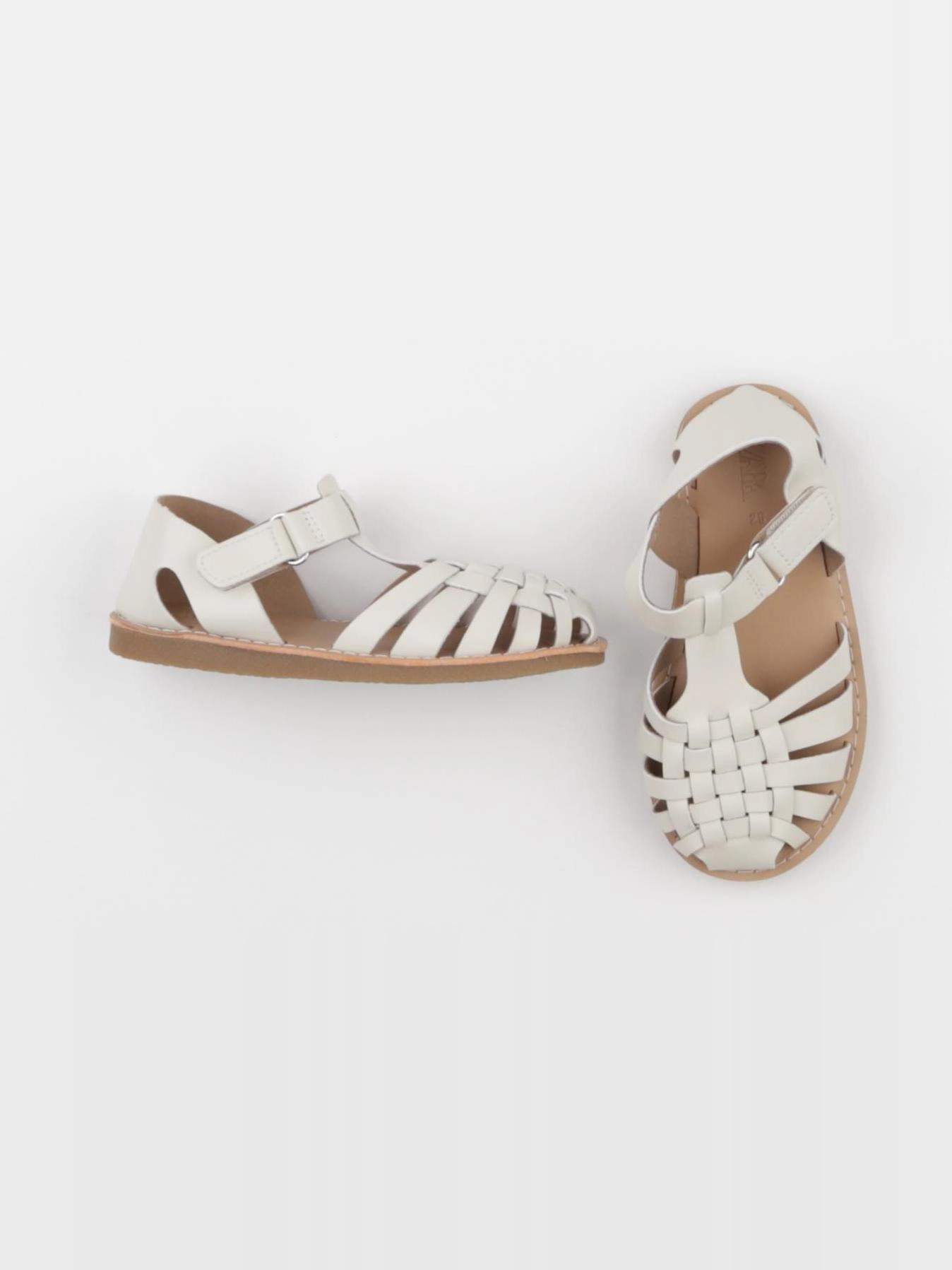 Zara - sandales blanc - pointure 25