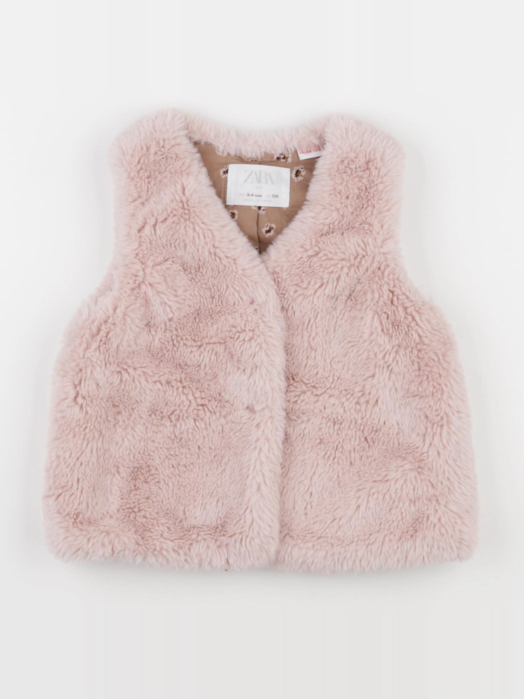 Zara - gilet rose - 3/4 ans