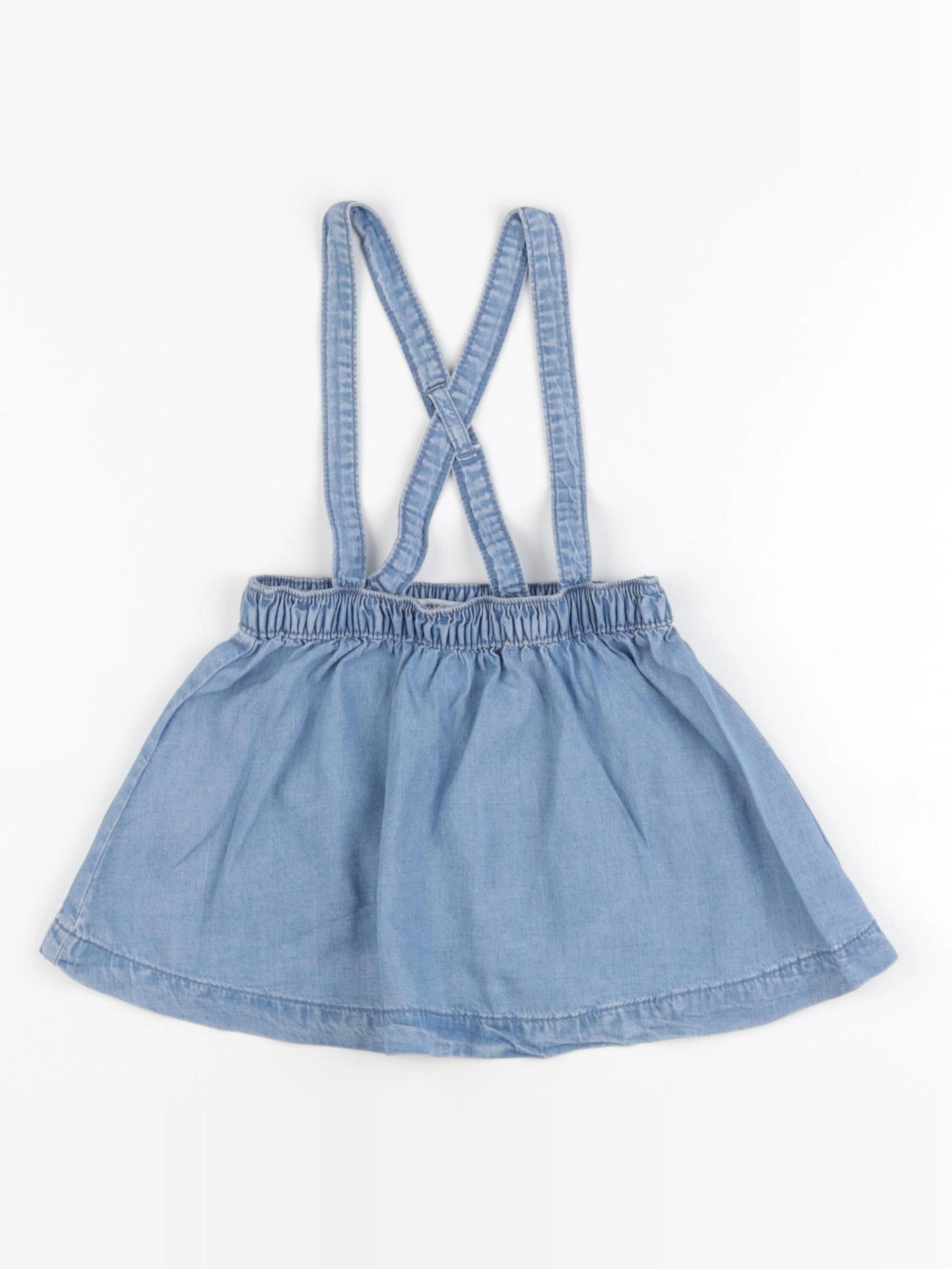 Vertbaudet - jupe bleu - 24 mois