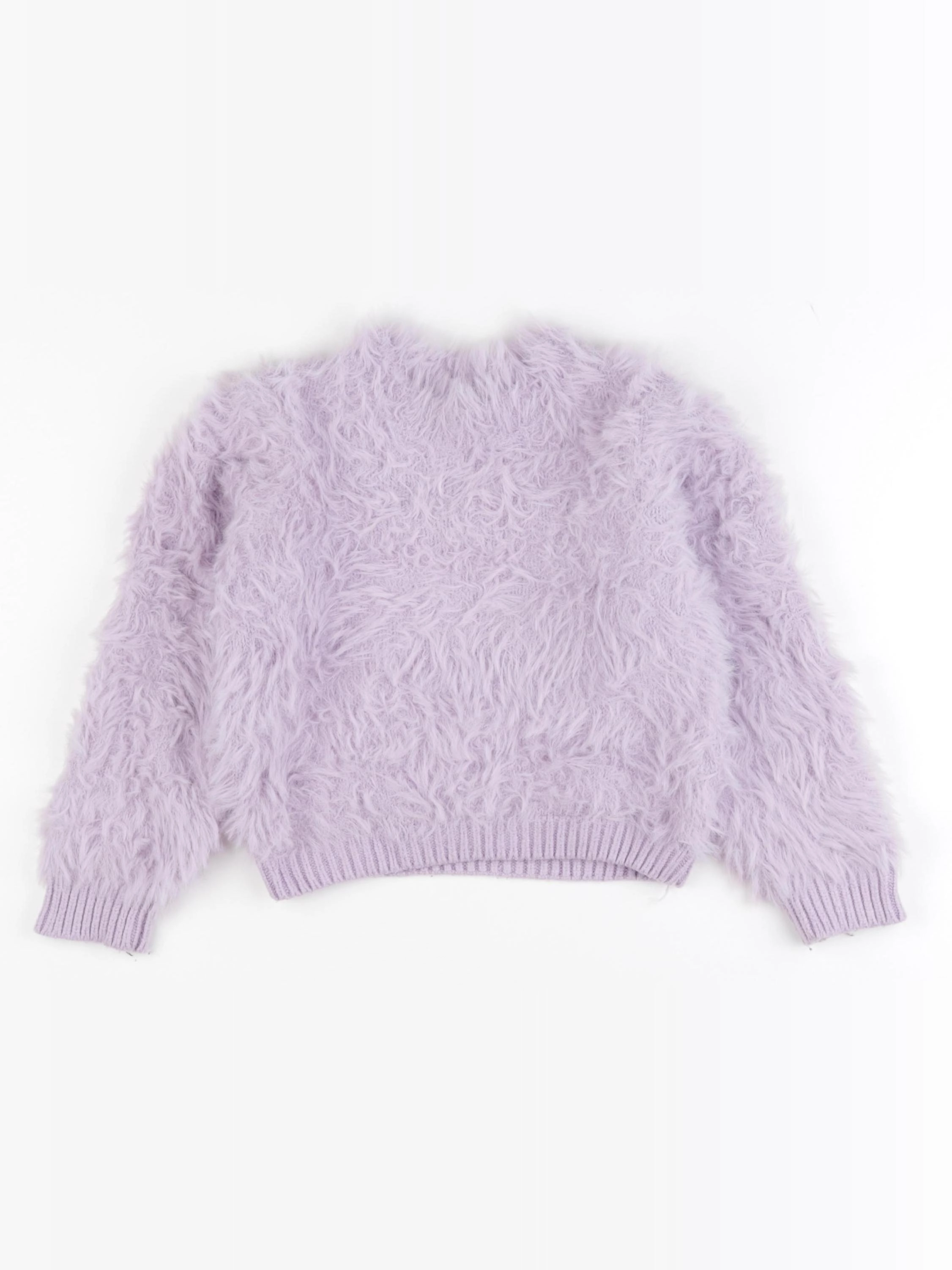 Zara - pull violet - 6/7 ans