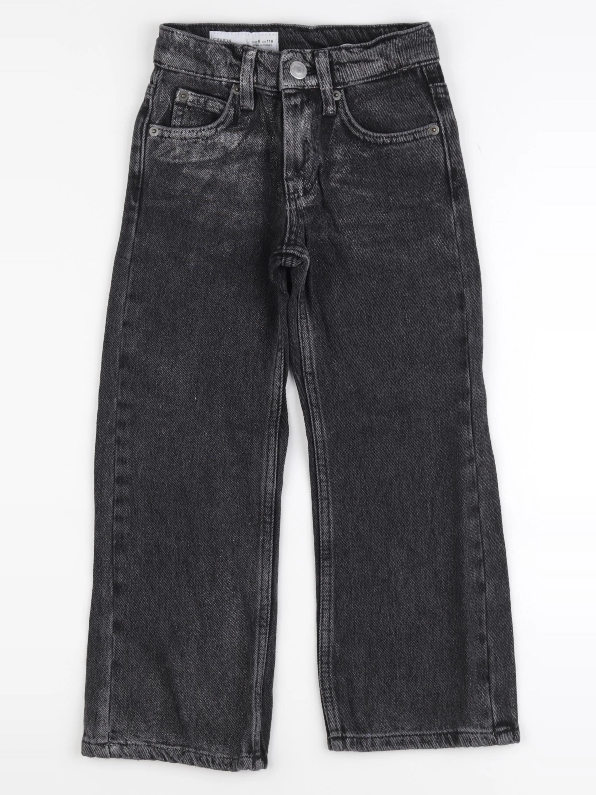 Zara - jean noir - 6 ans