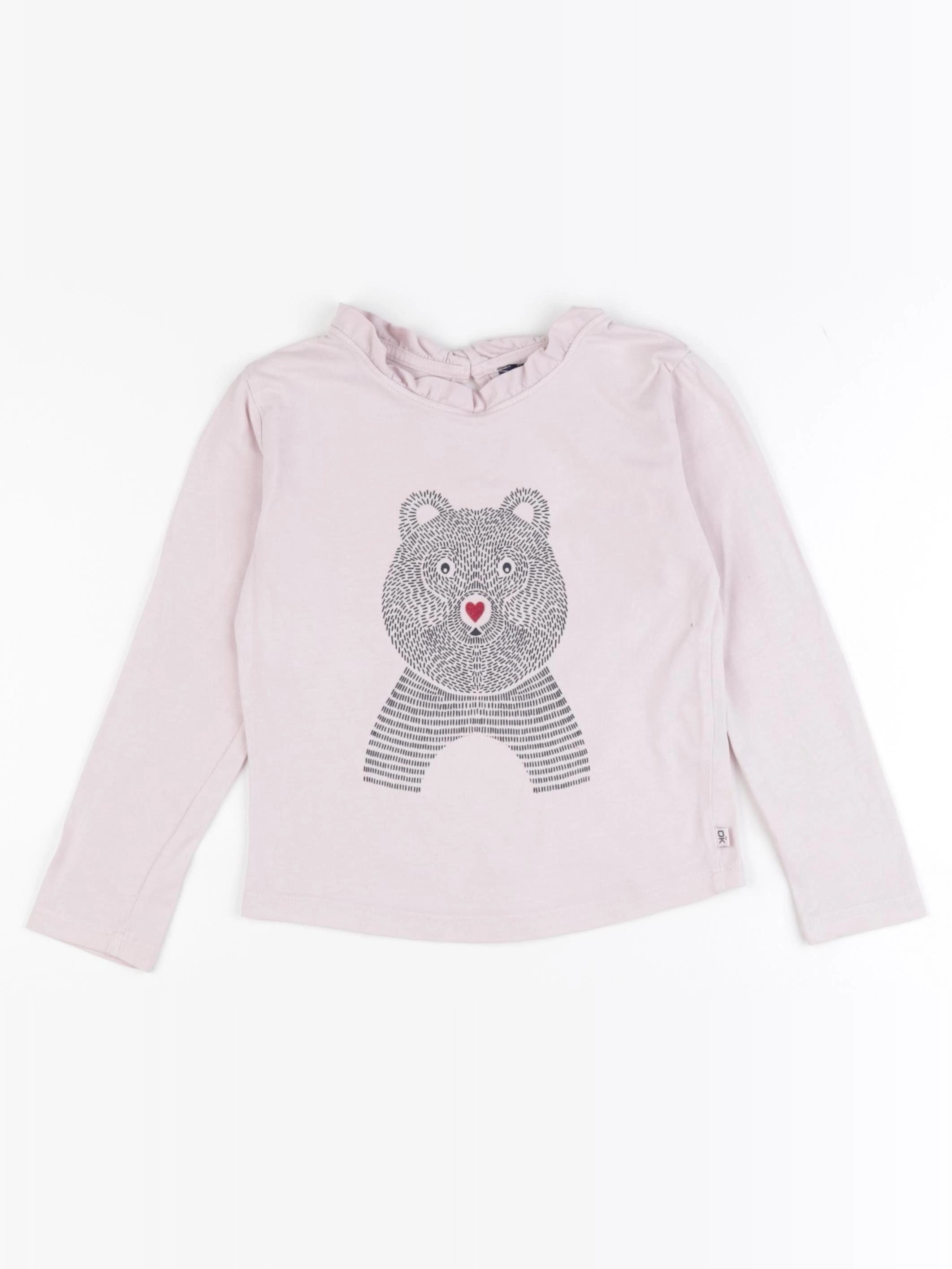Okaidi - tee-shirt rose - 5 ans