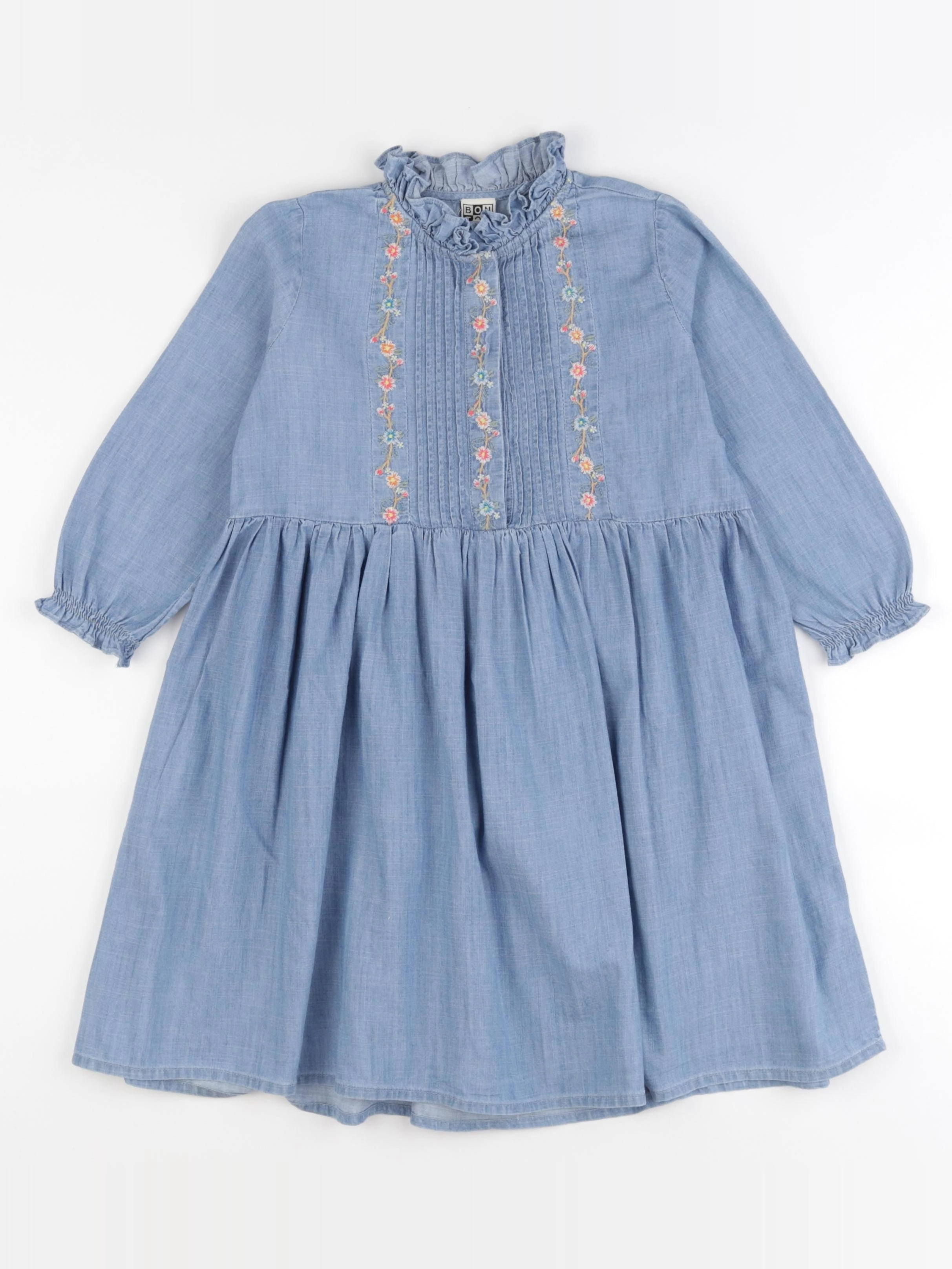Bonton - robe bleu - 4 ans