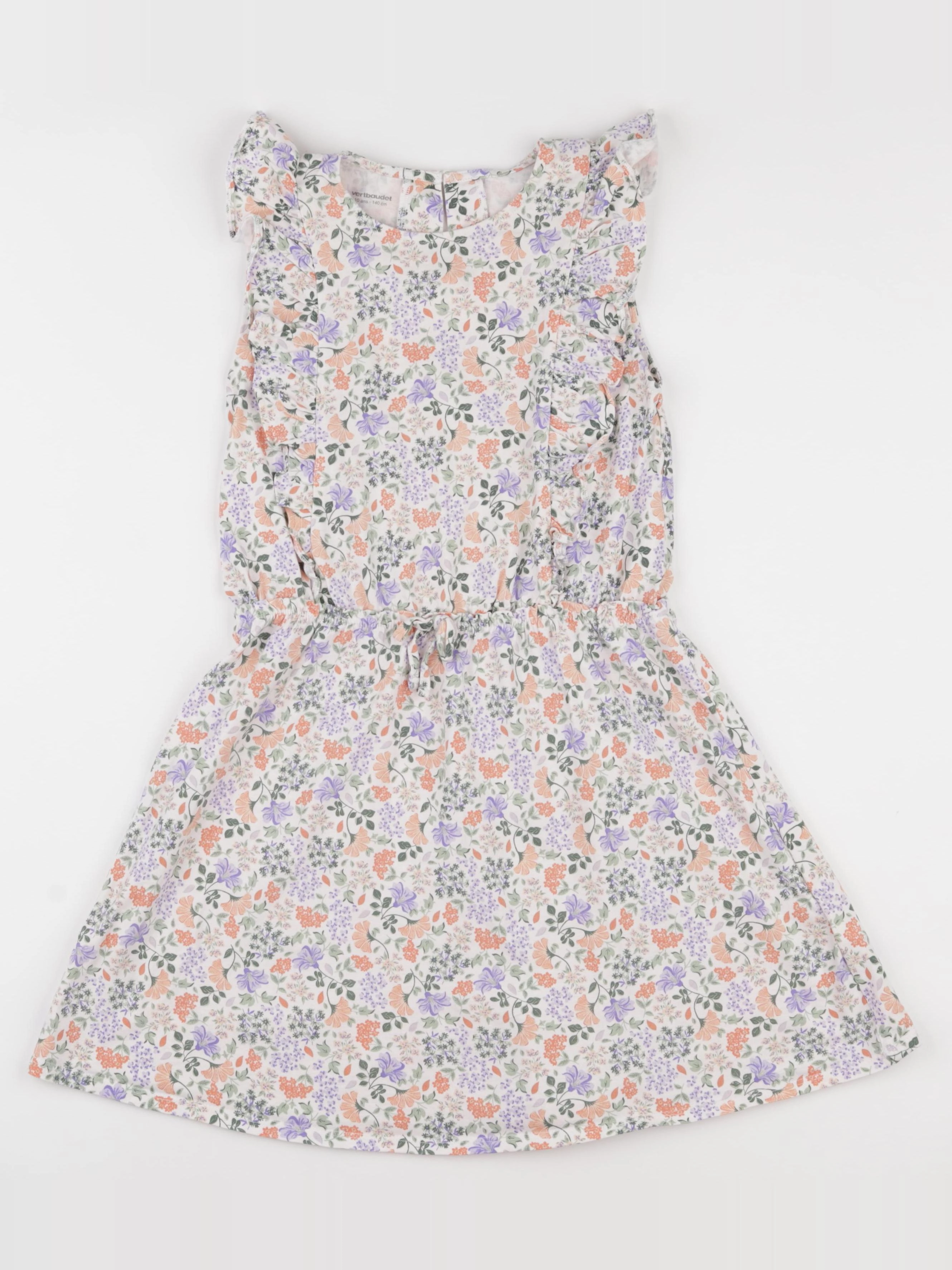 Vertbaudet - robe multicolore - 10 ans