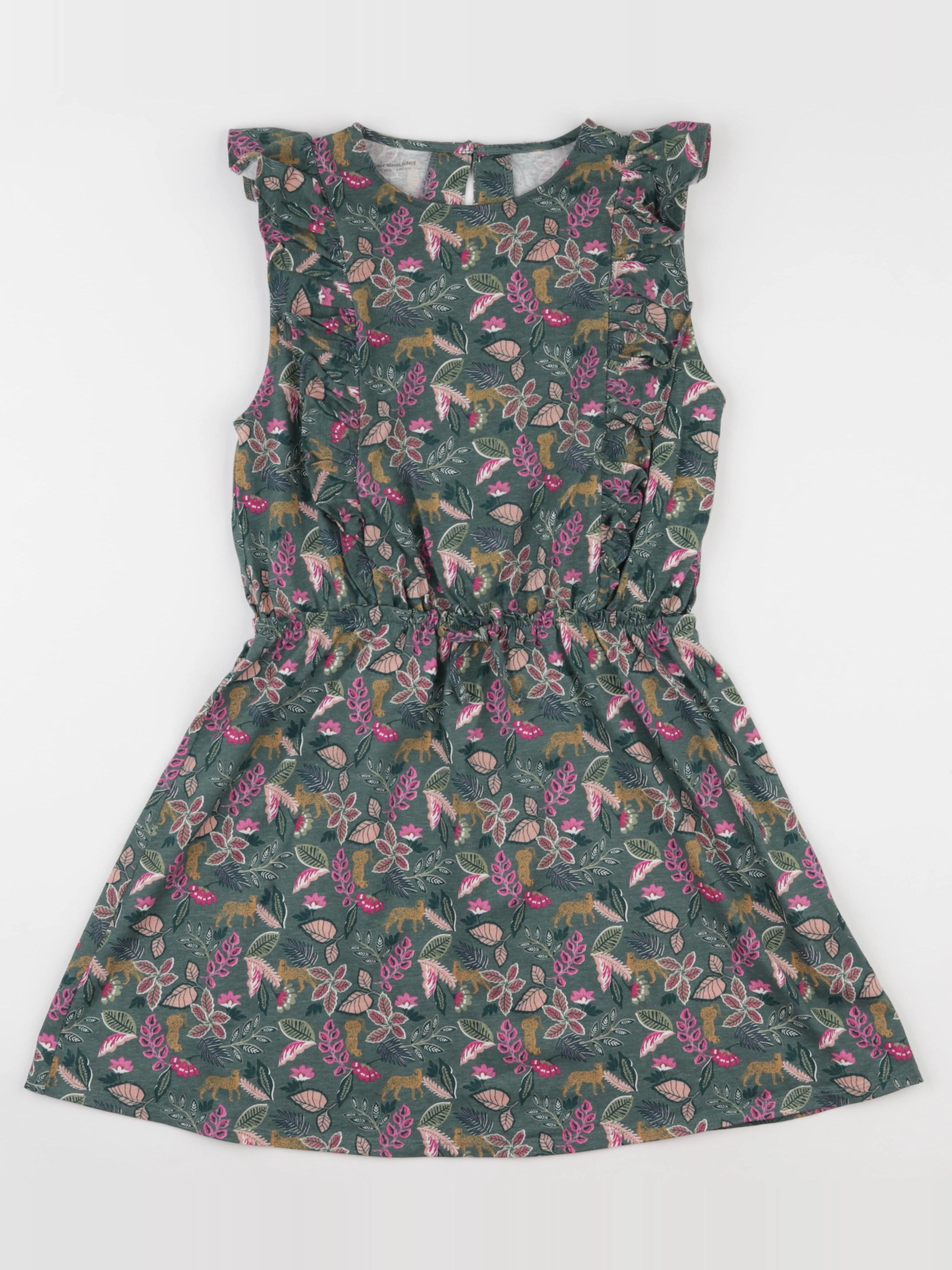 Vertbaudet - robe multicolore - 10 ans