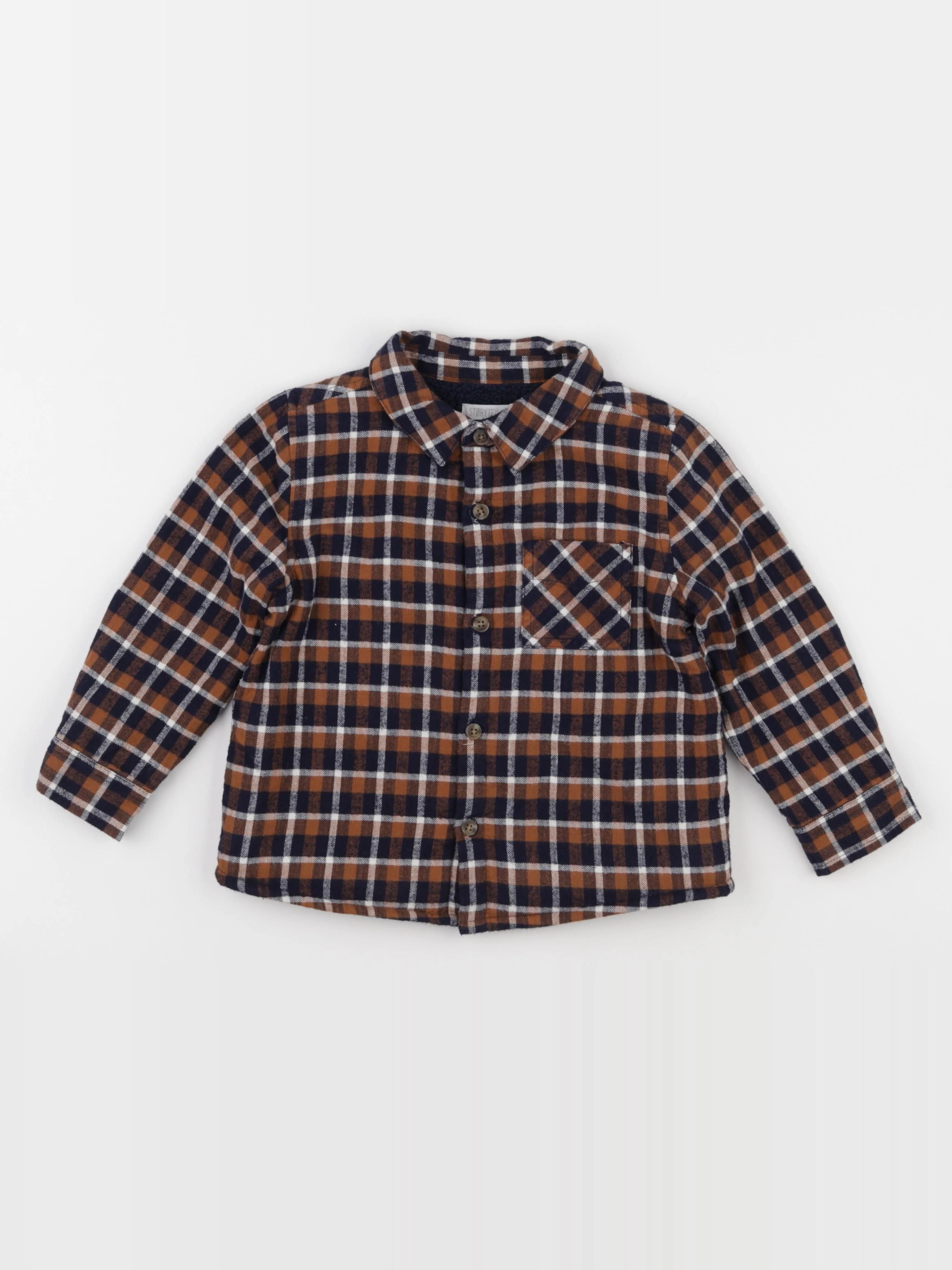 Storytelling - chemise marron - 4 ans