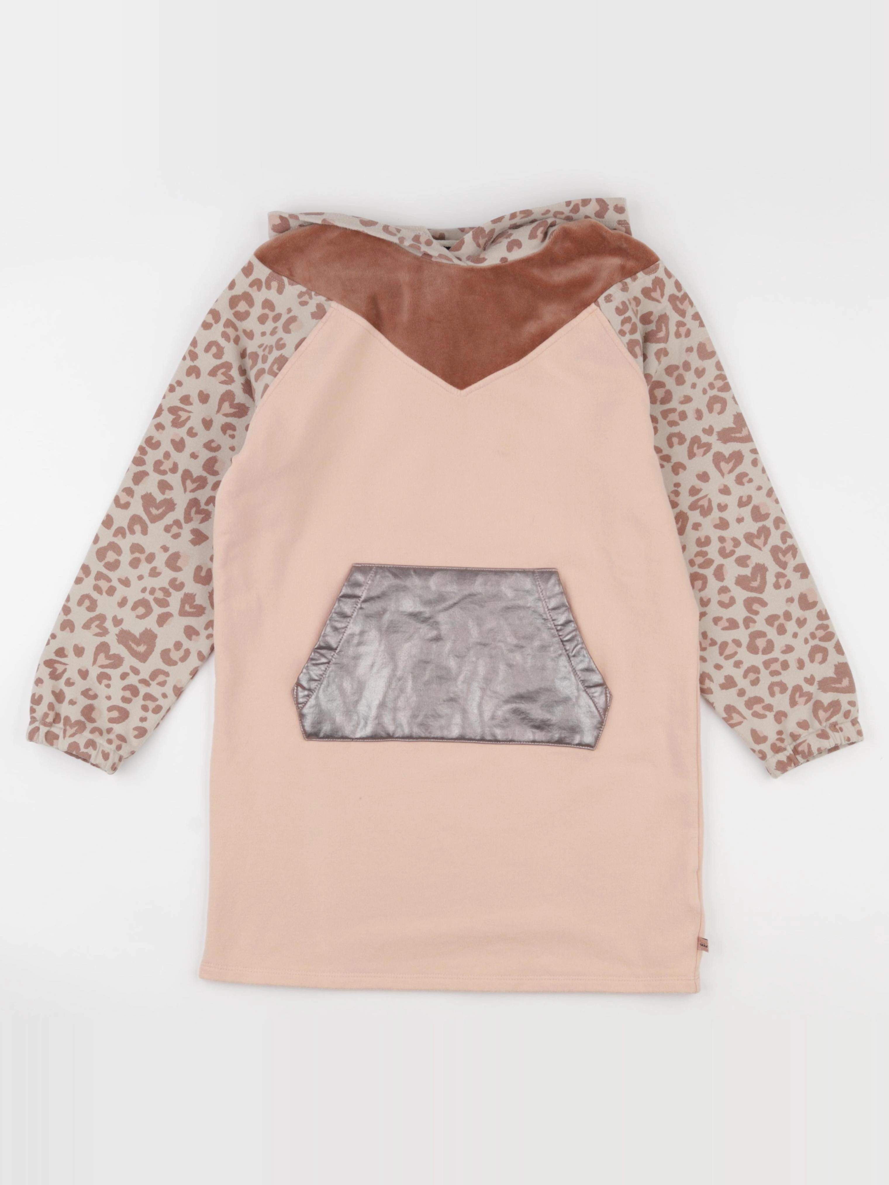 IKKS - robe beige - 10 ans