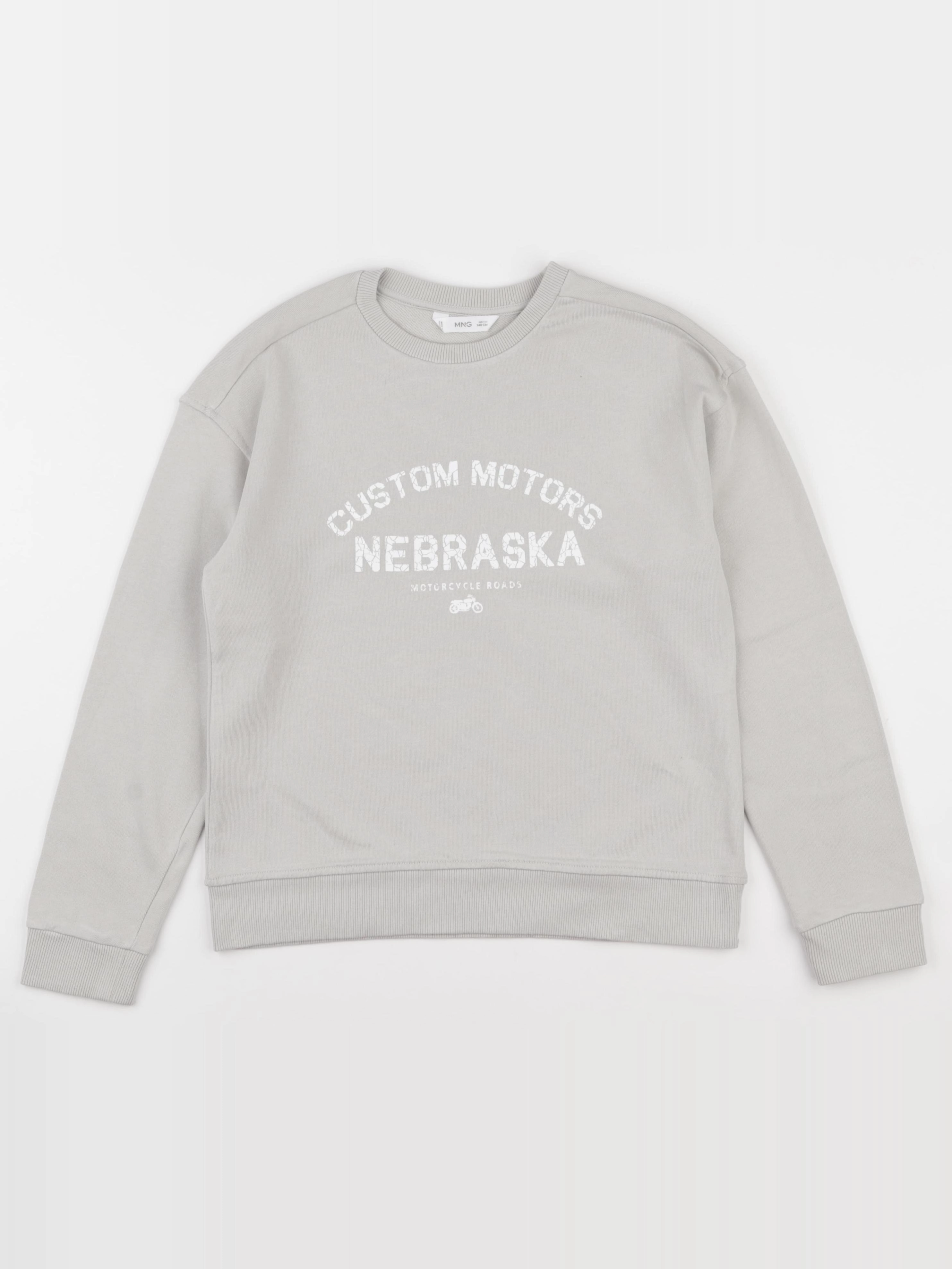Mango - sweat gris - 9 ans