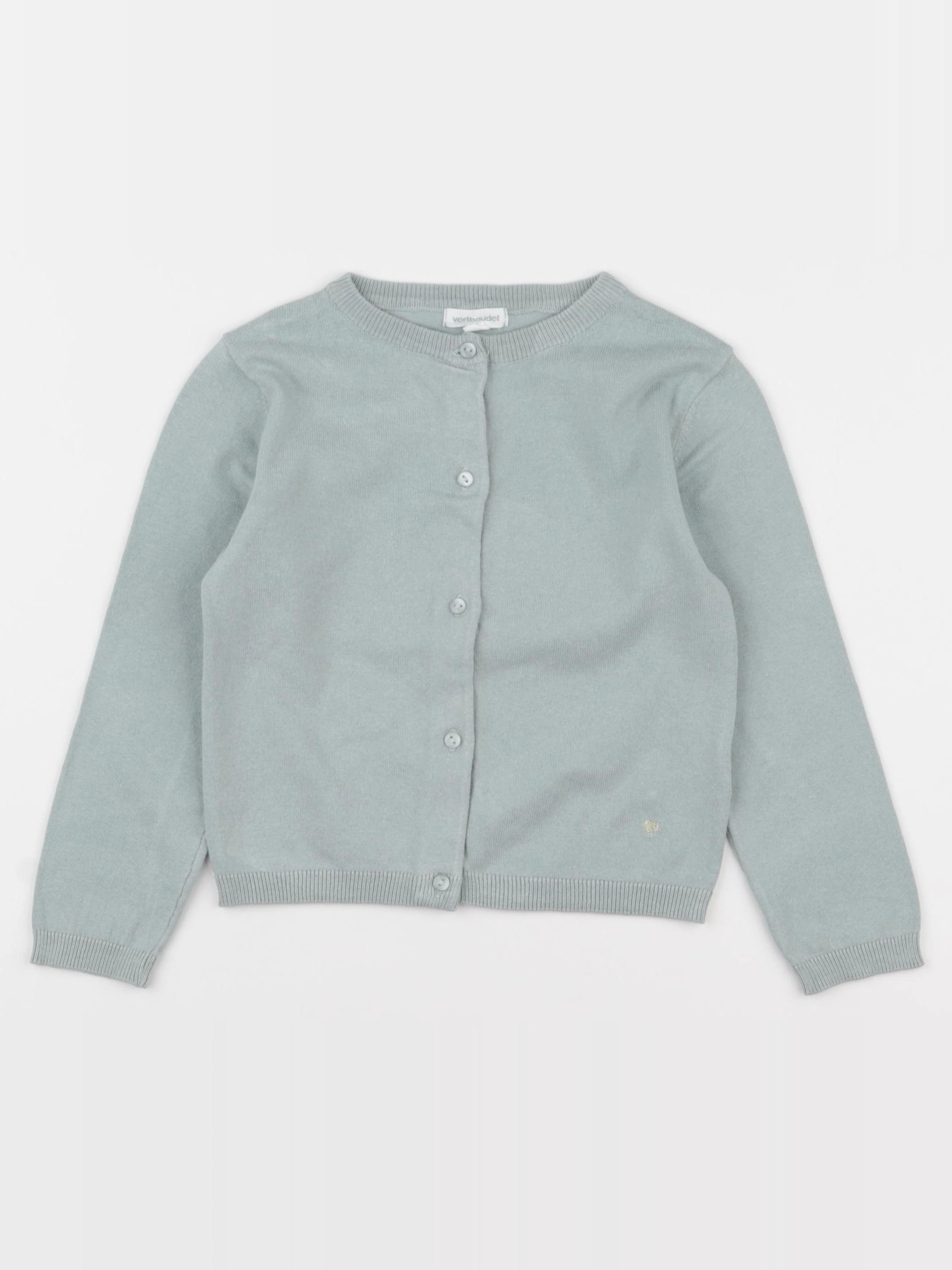 Vertbaudet - gilet vert - 4 ans