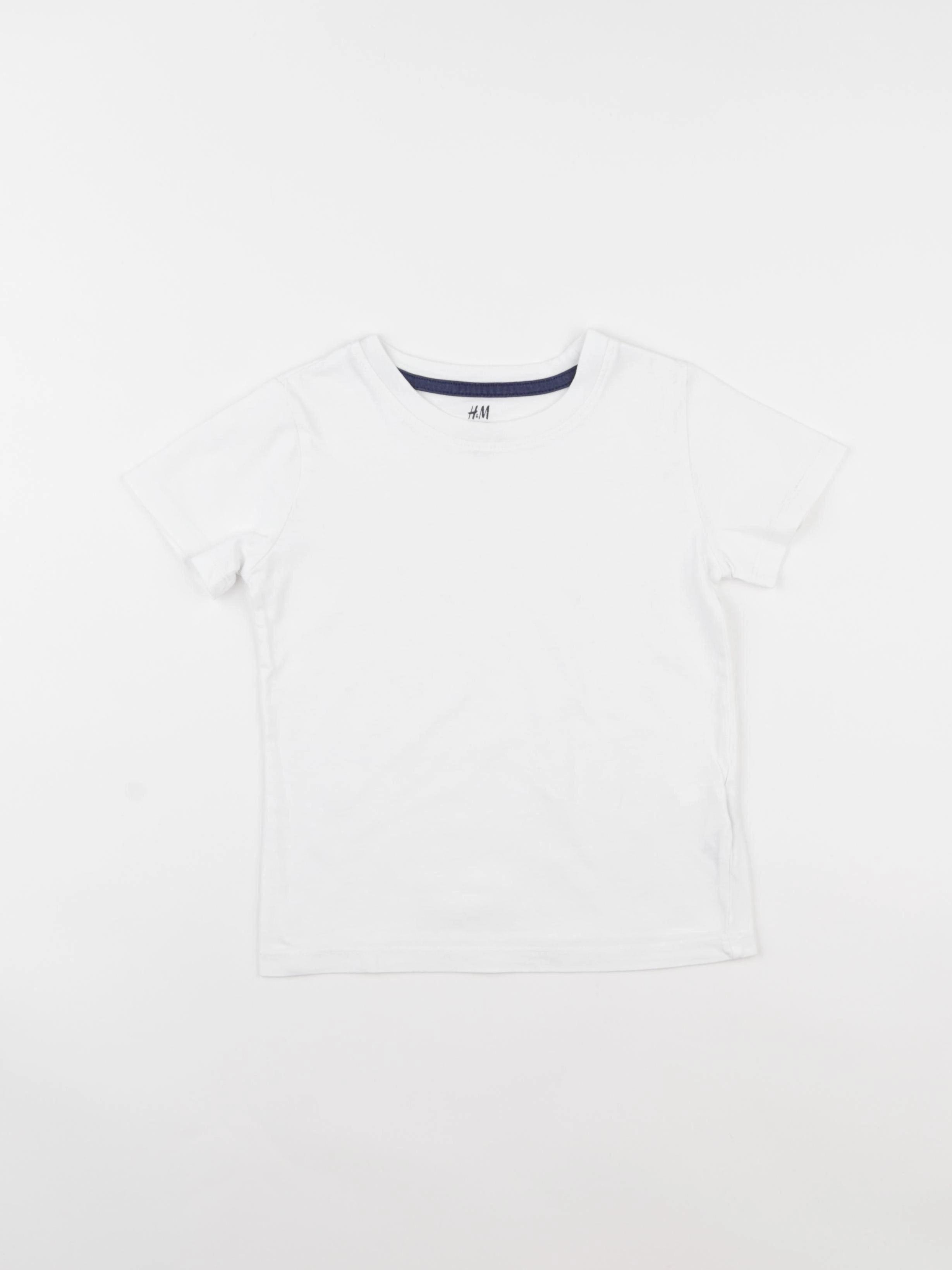 H&M - tee-shirt blanc - 2/4 ans