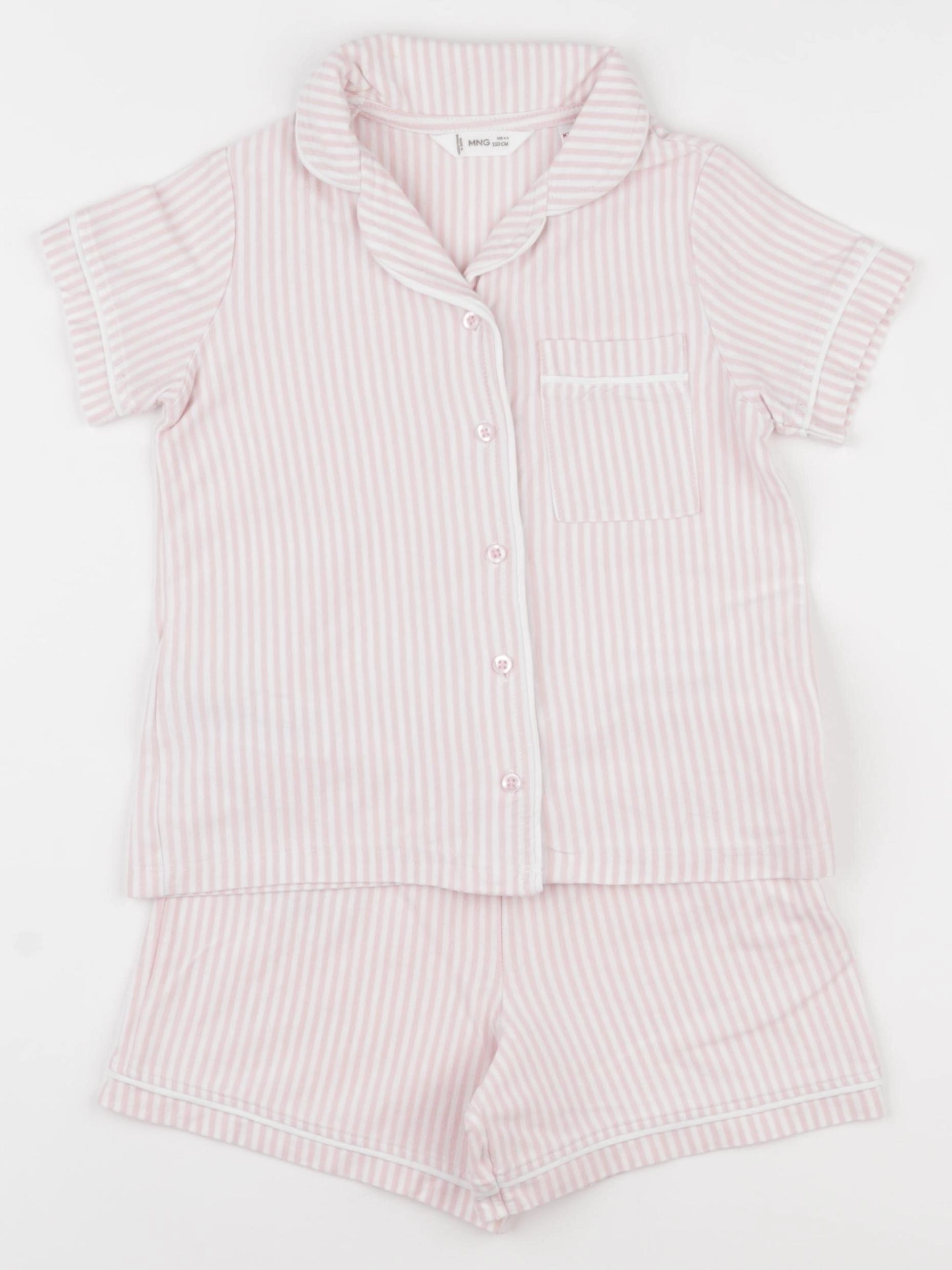 Mango - pyjama coton rose - 4/5 ans