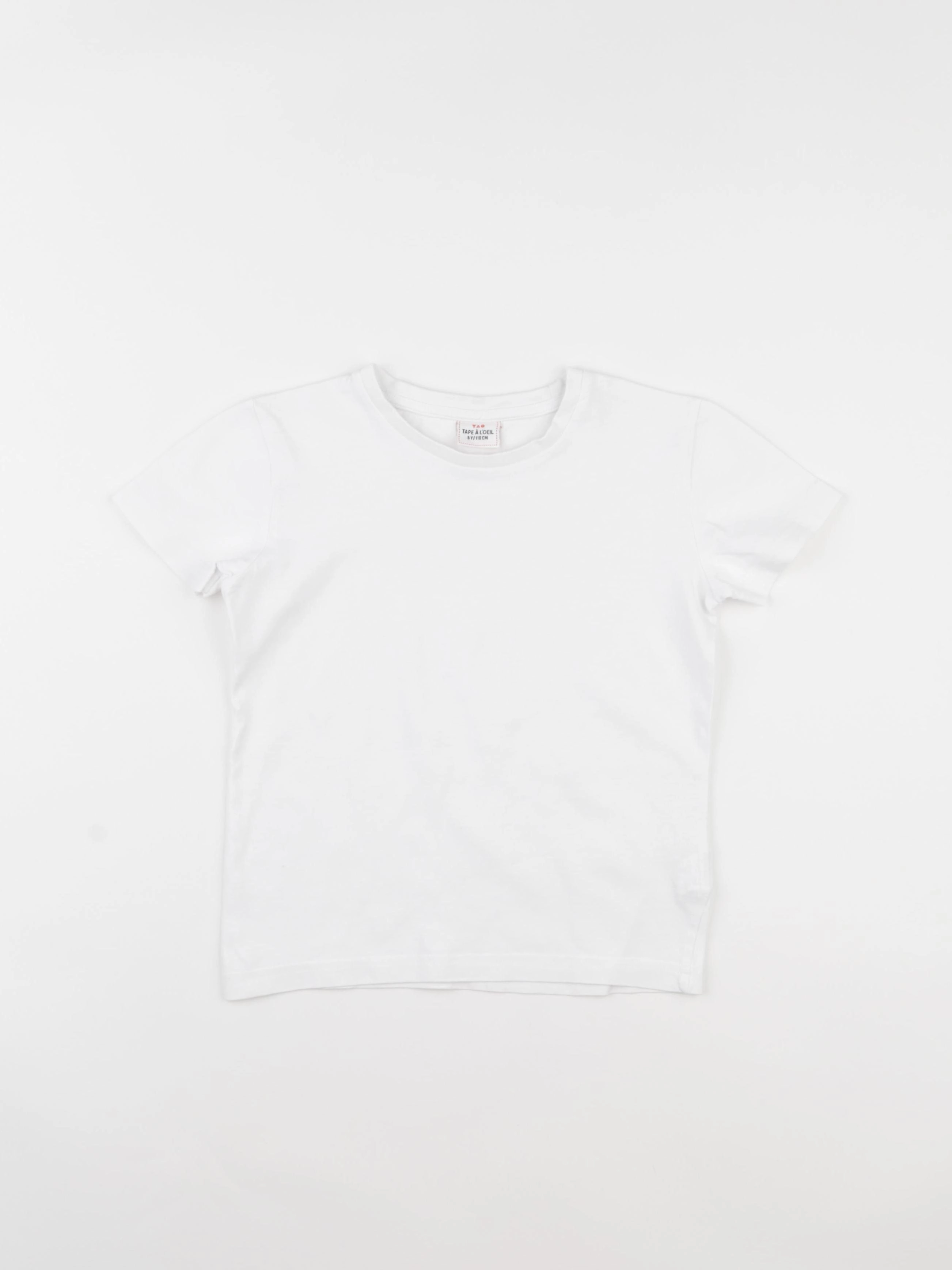 Tape à l'oeil - tee-shirt blanc - 5 ans