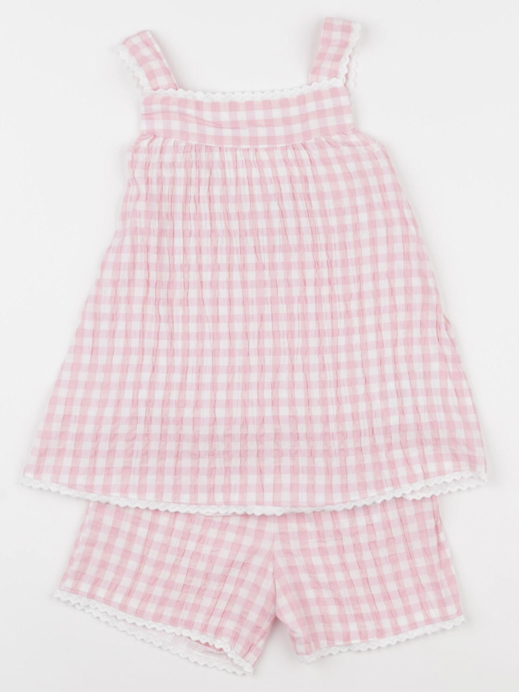 Vertbaudet - pyjama coton rose - 4 ans
