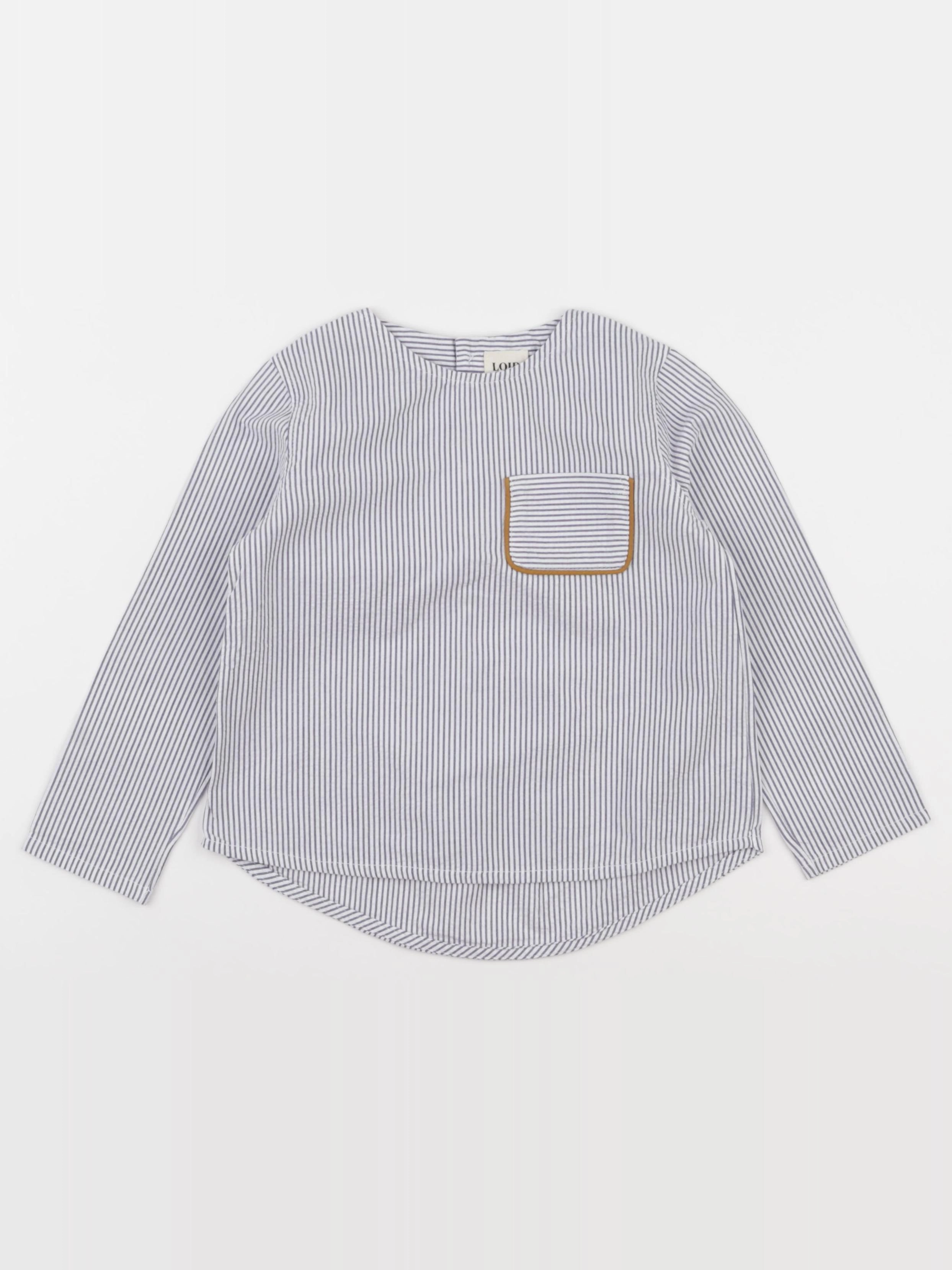 Loir Paris - blouse bleu - 4 ans