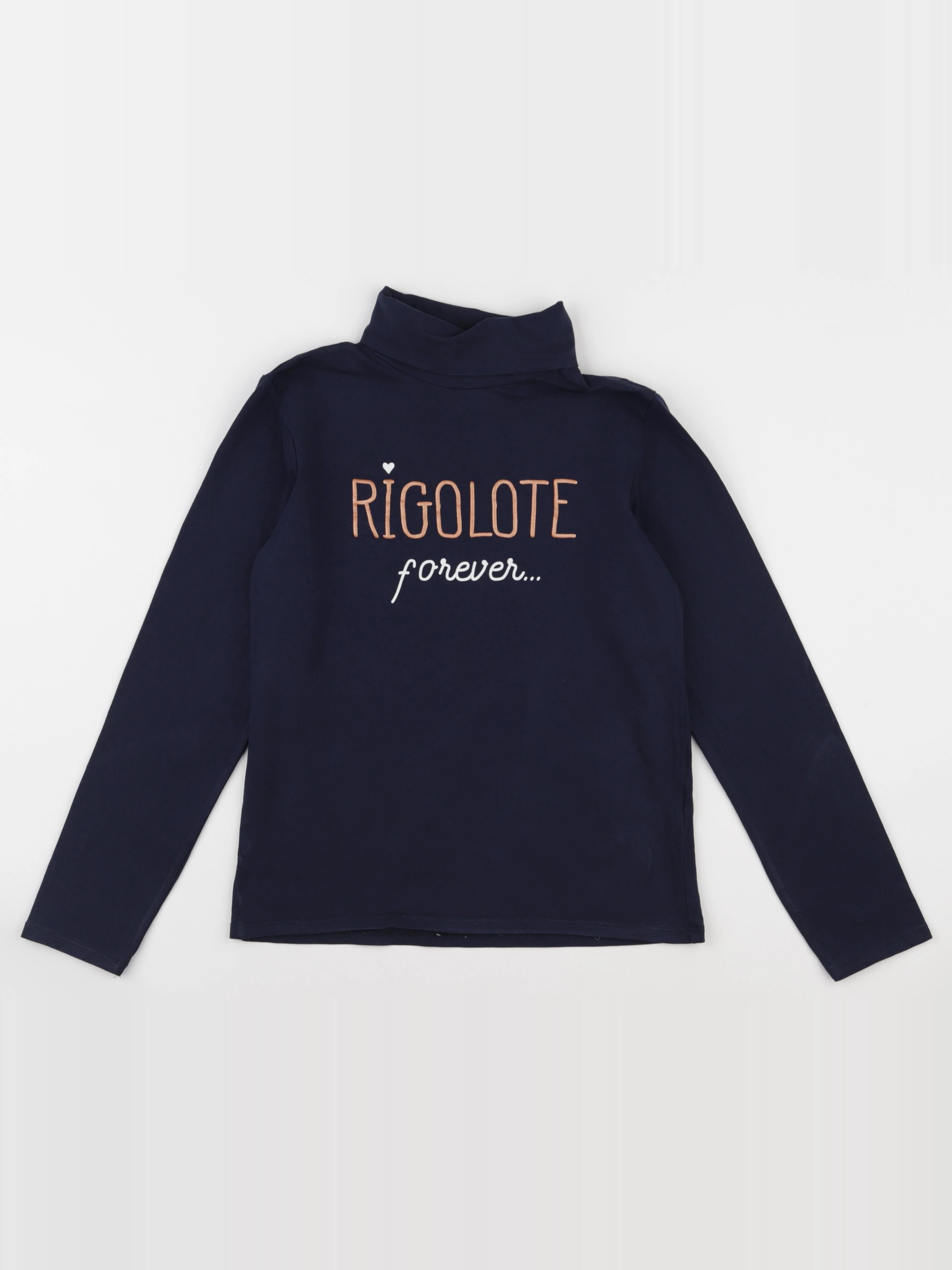 Vertbaudet - sous-pull bleu - 12 ans