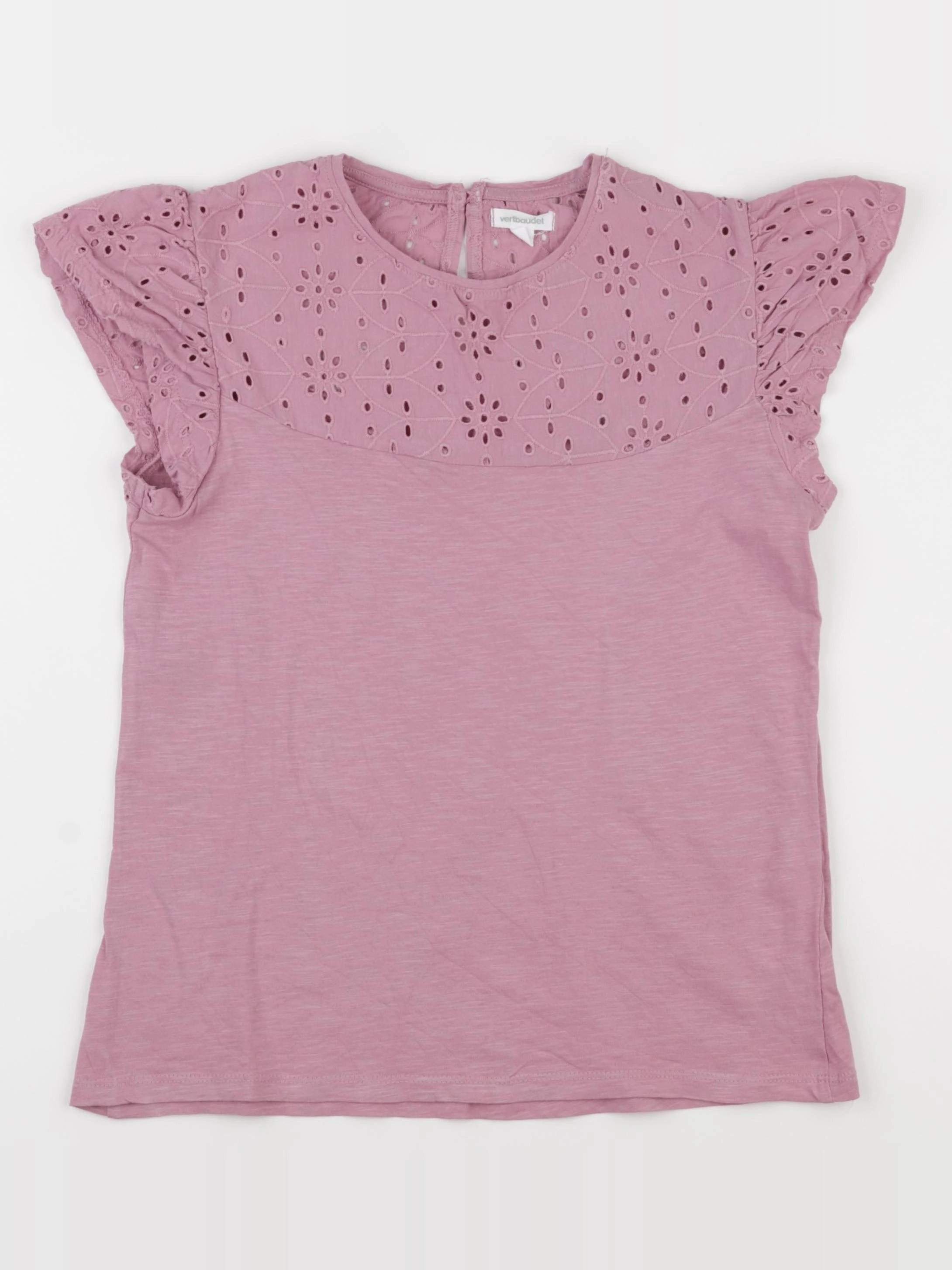 Vertbaudet - tee-shirt violet - 12 ans