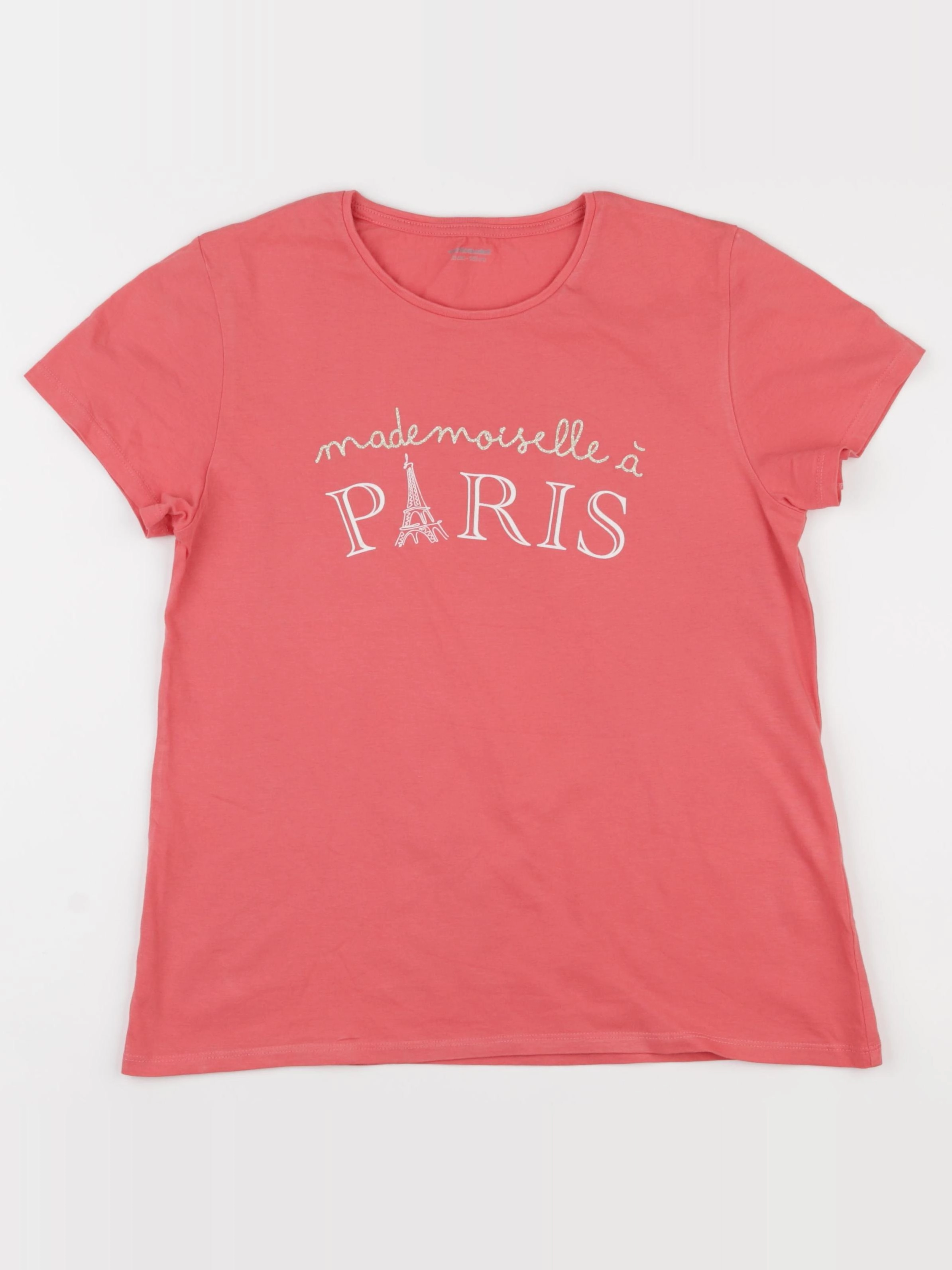Vertbaudet - tee-shirt rouge - 12 ans