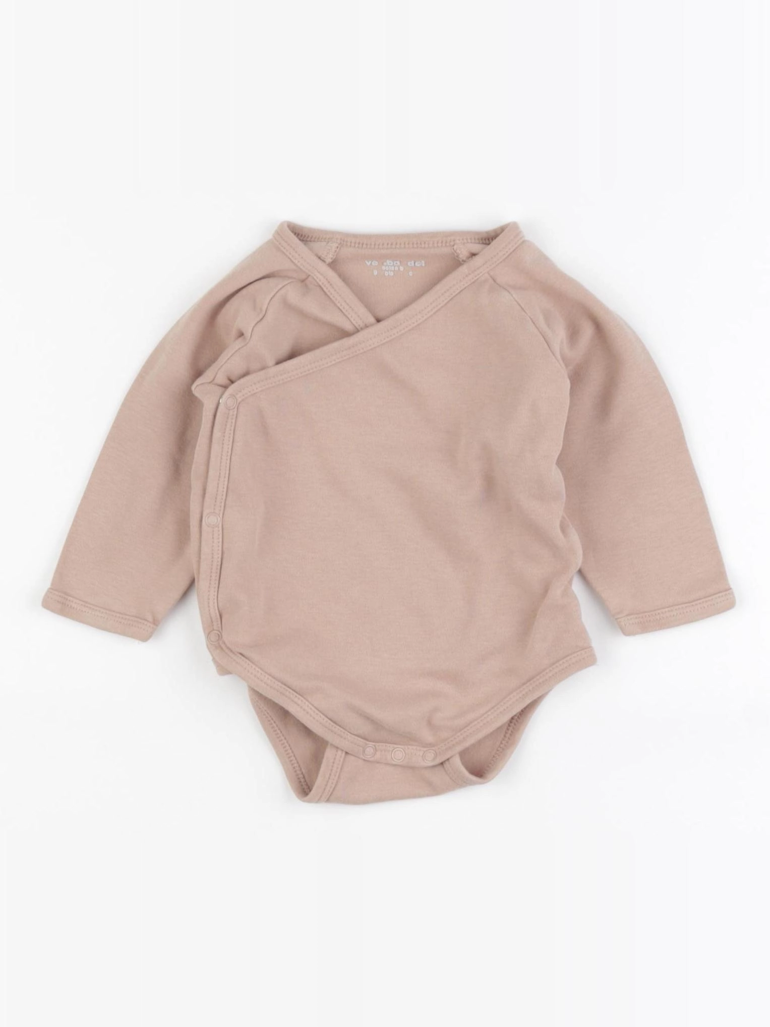 Vertbaudet - body marron - 9 mois