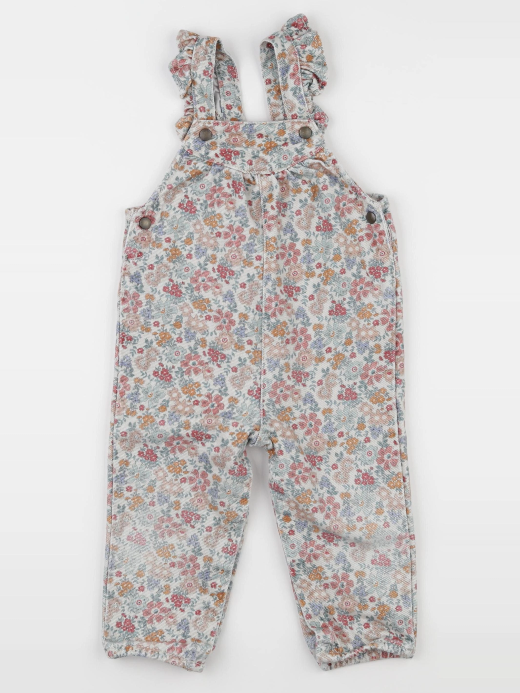 Boutchou - salopette multicolore - 18 mois