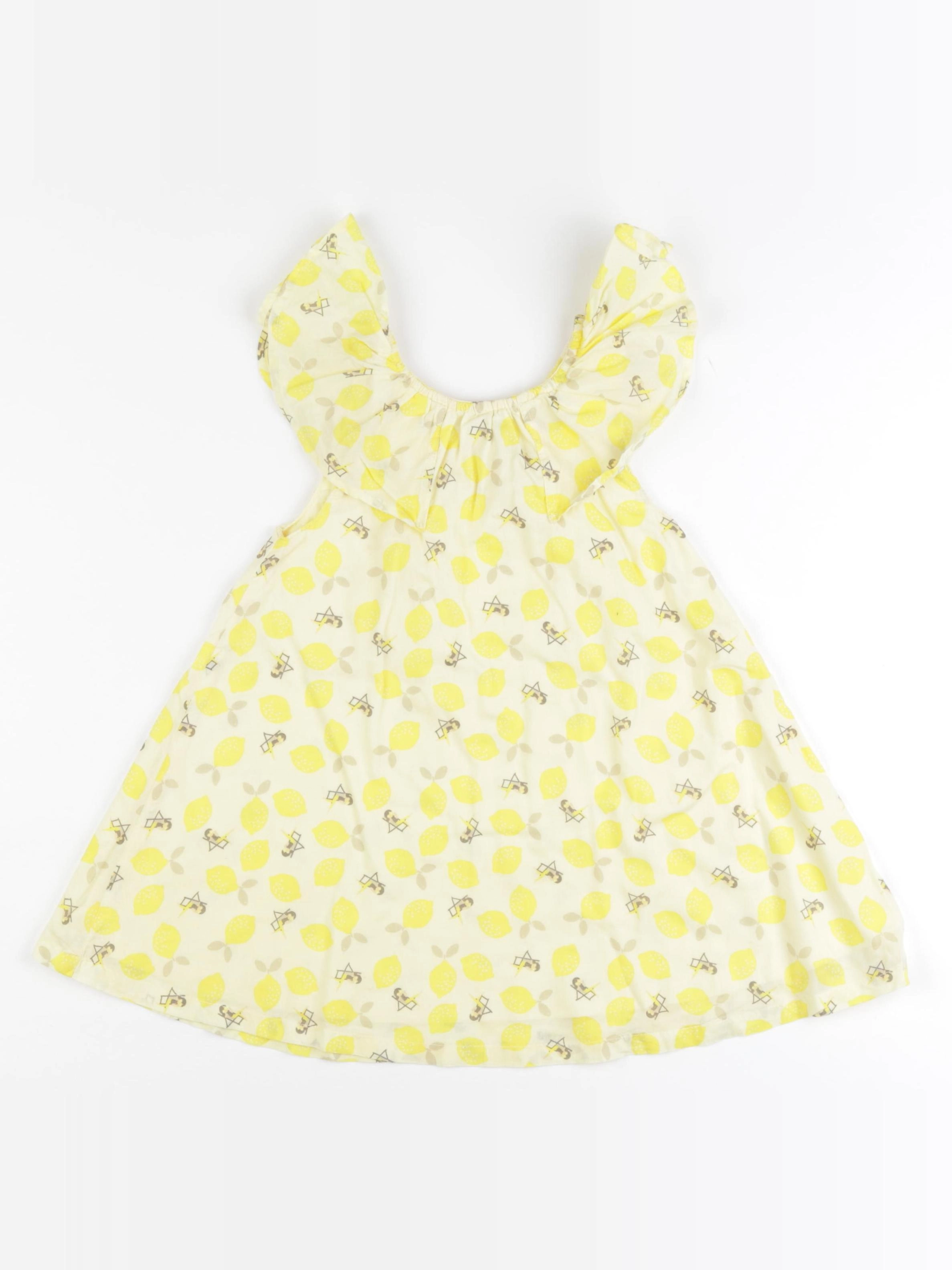 Vertbaudet - robe jaune - 4 ans