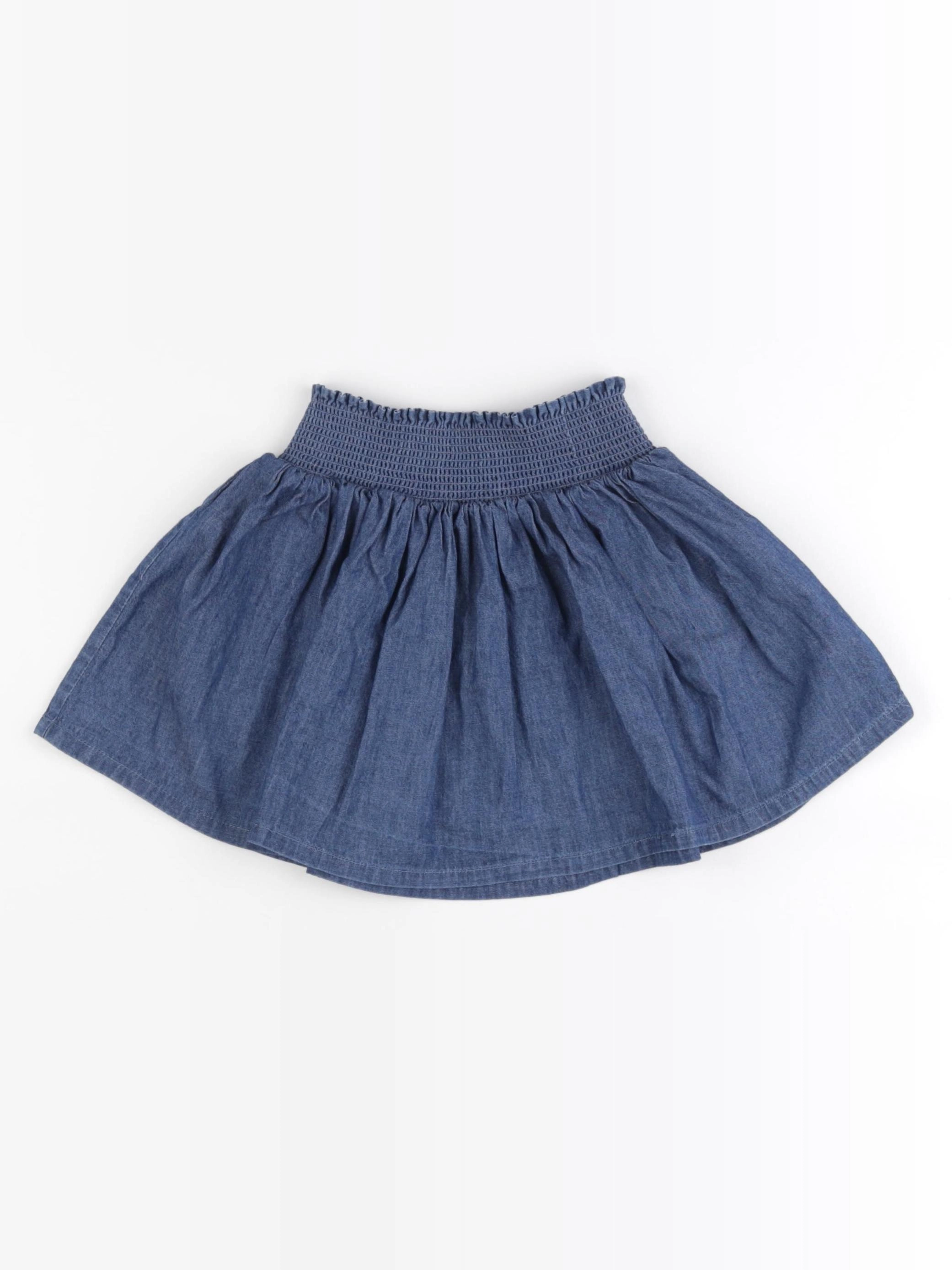 Monoprix - jupe bleu - 3 ans