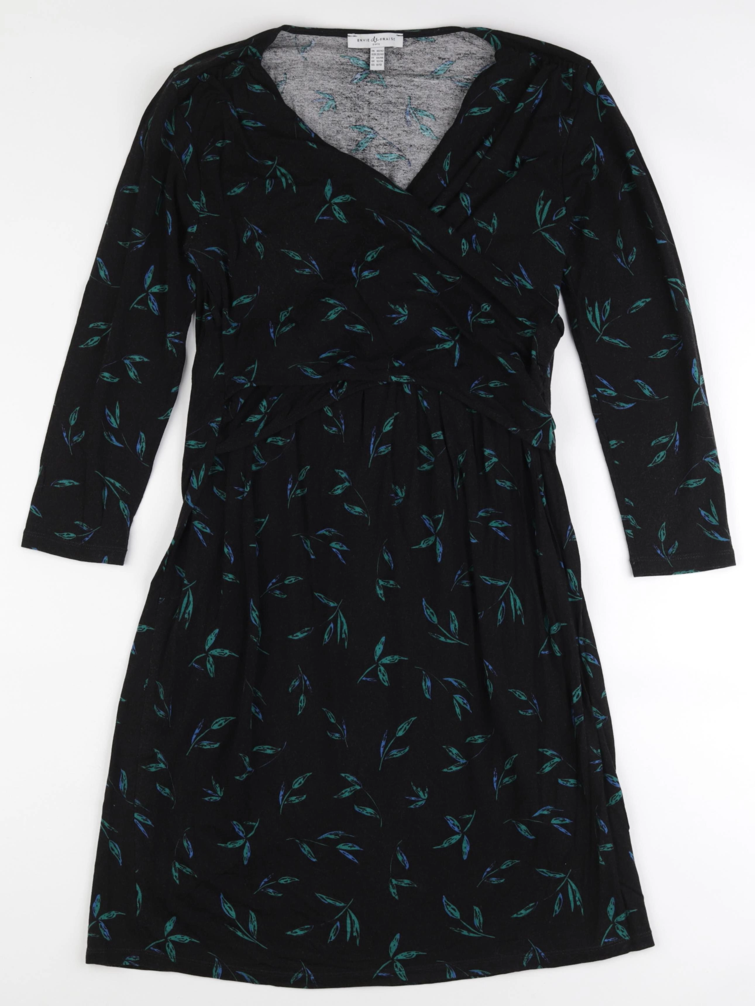 Envie de fraise - robe allaitement noir - 40 à 42