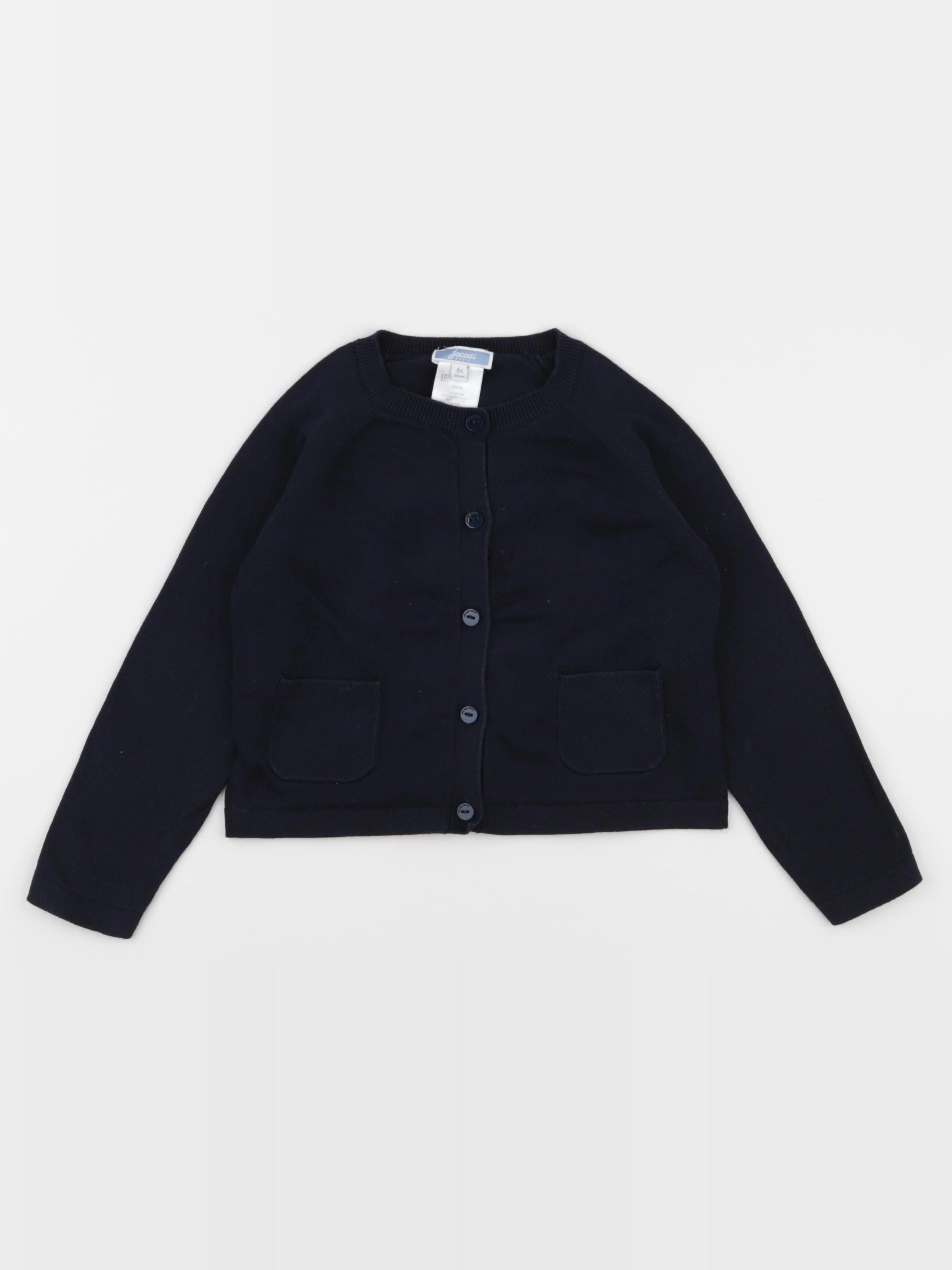 Jacadi - gilet bleu - 4 ans