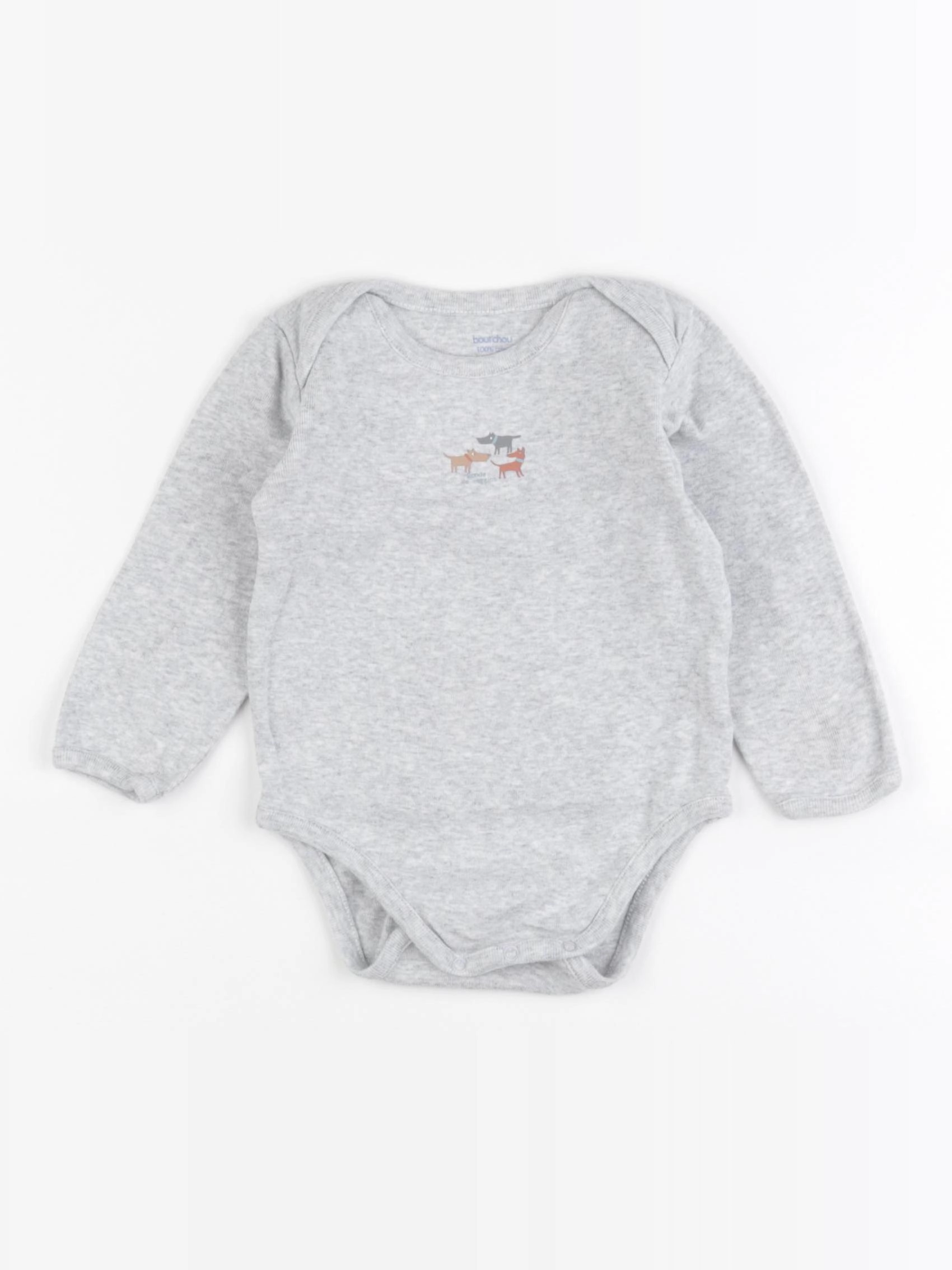 Boutchou - body gris - 18 mois