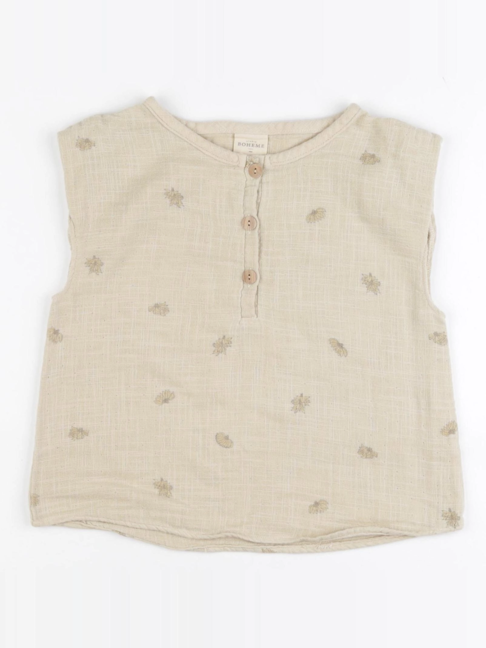 Studio Boheme - blouse beige - 3 ans