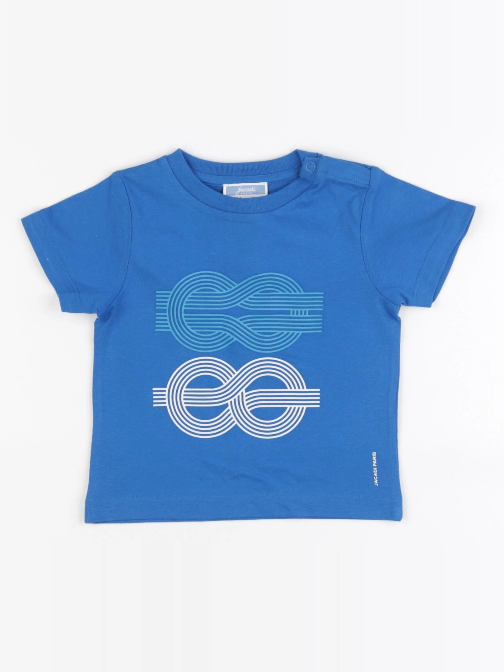 Jacadi - tee-shirt bleu - 18 mois