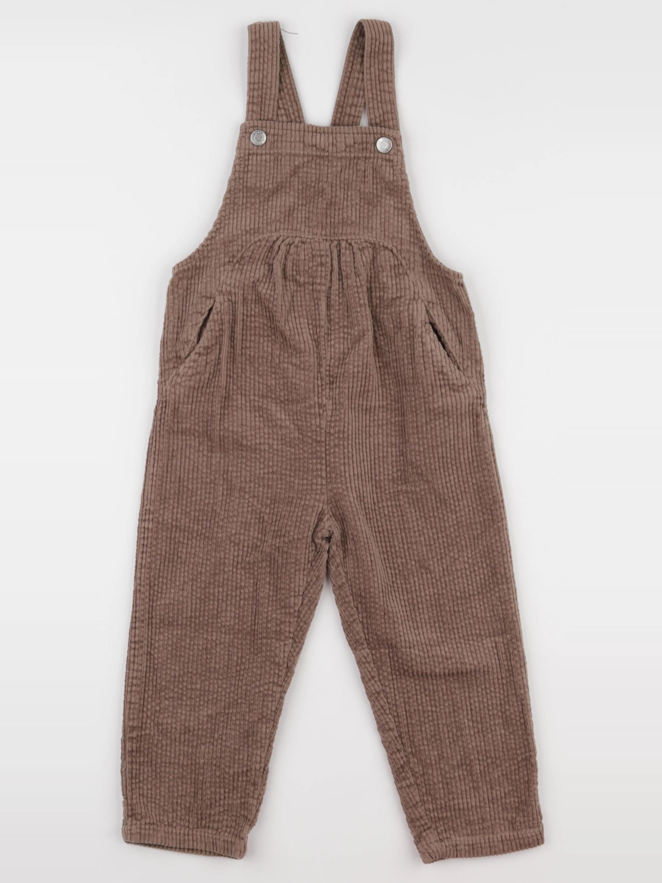 Zara - salopette marron - 3/4 ans