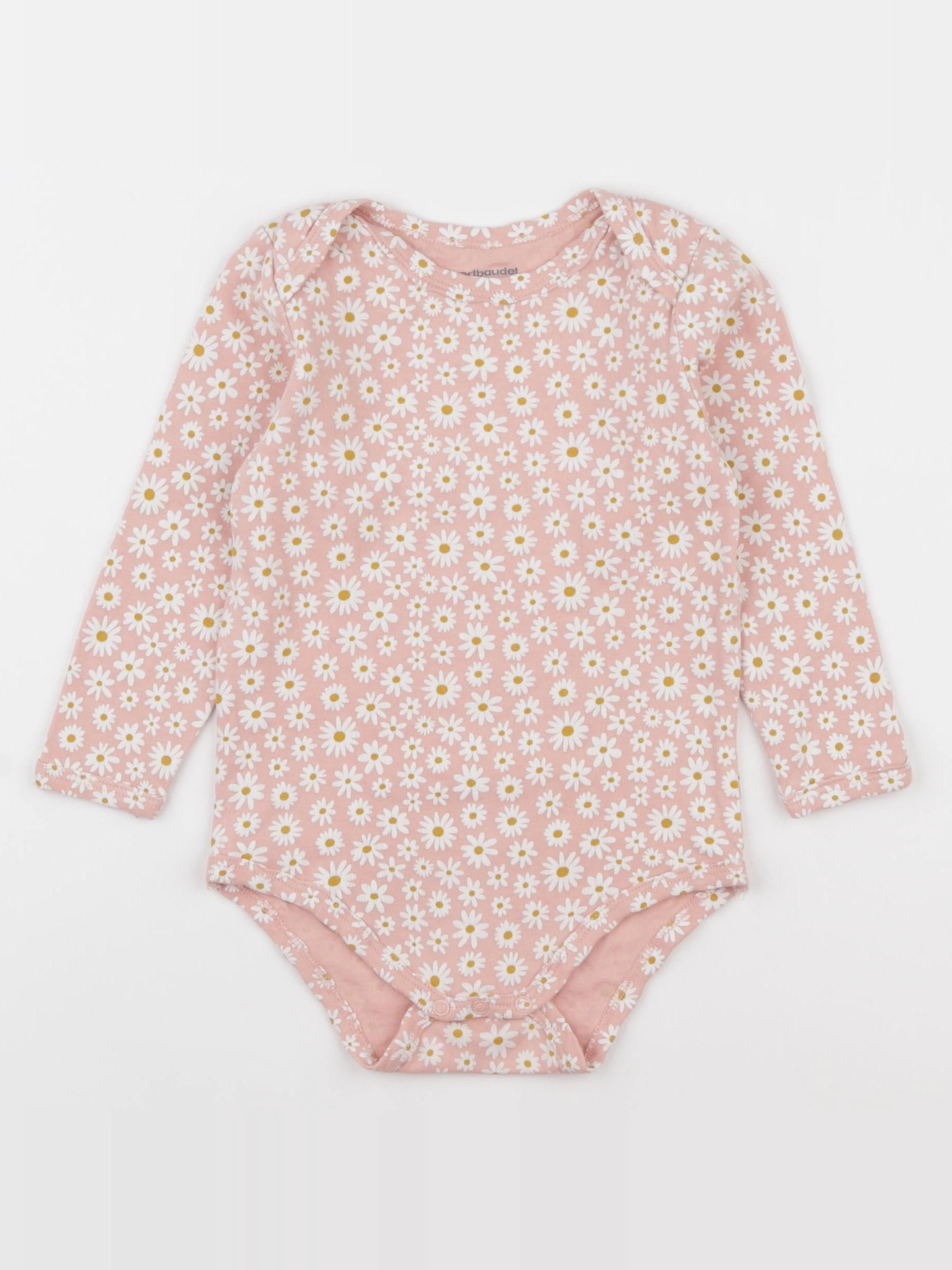Vertbaudet - body rose - 24 mois