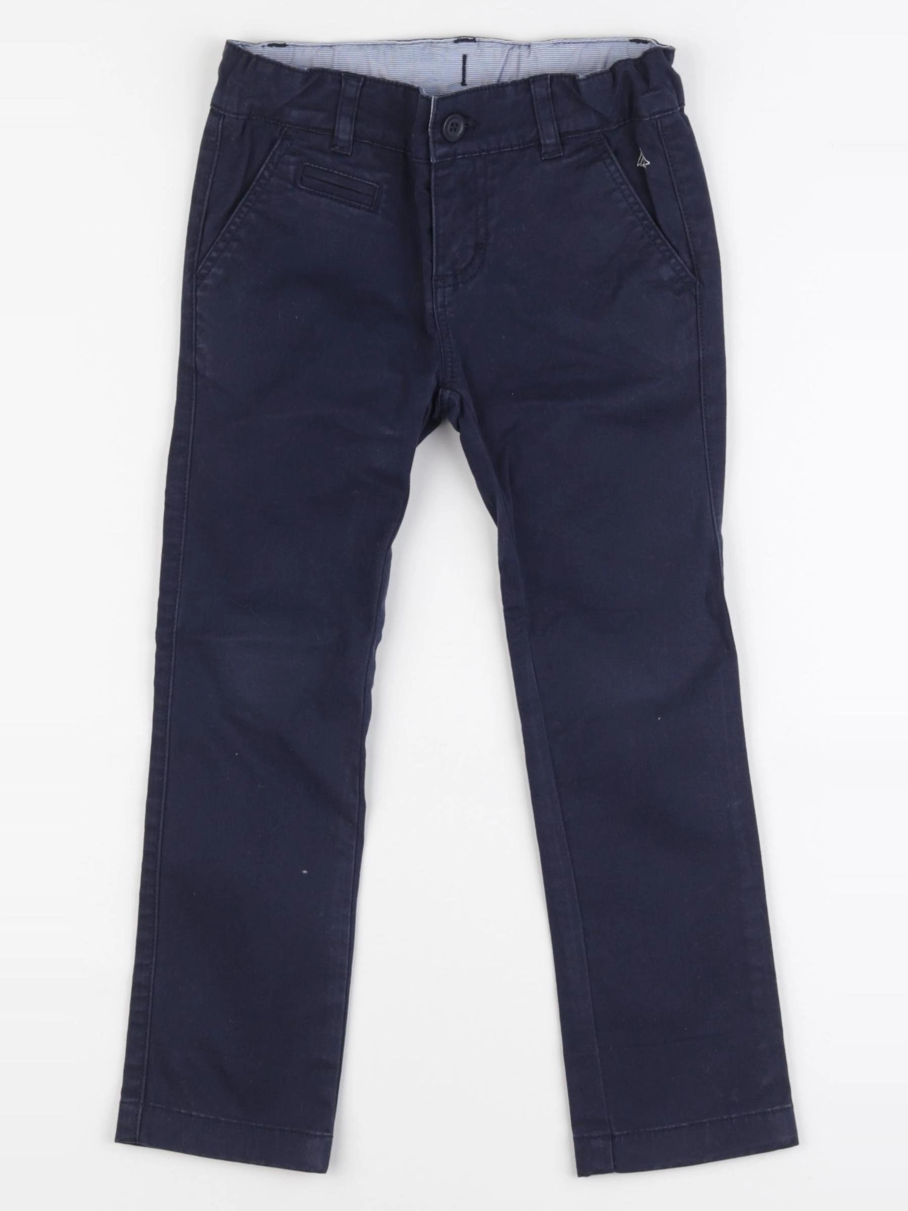 Petit Bateau - pantalon bleu - 4 ans