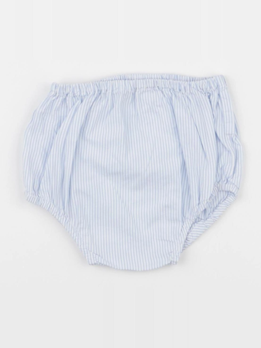 Jacadi - bloomer blanc, bleu - 12 mois