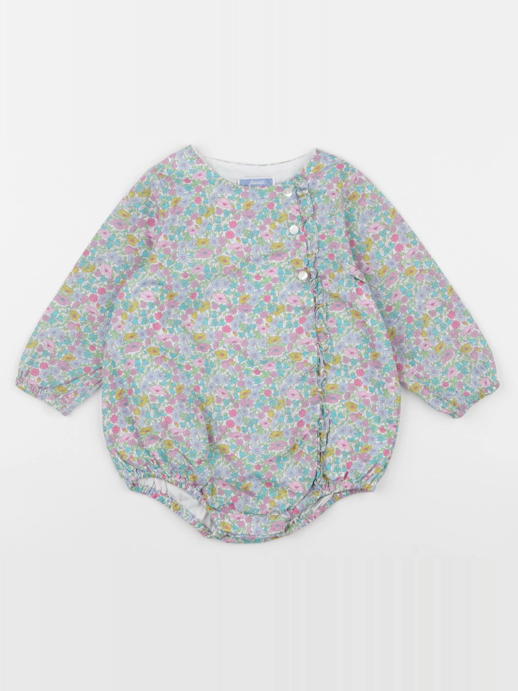 Jacadi - combinaison liberty multicolore - 18 mois