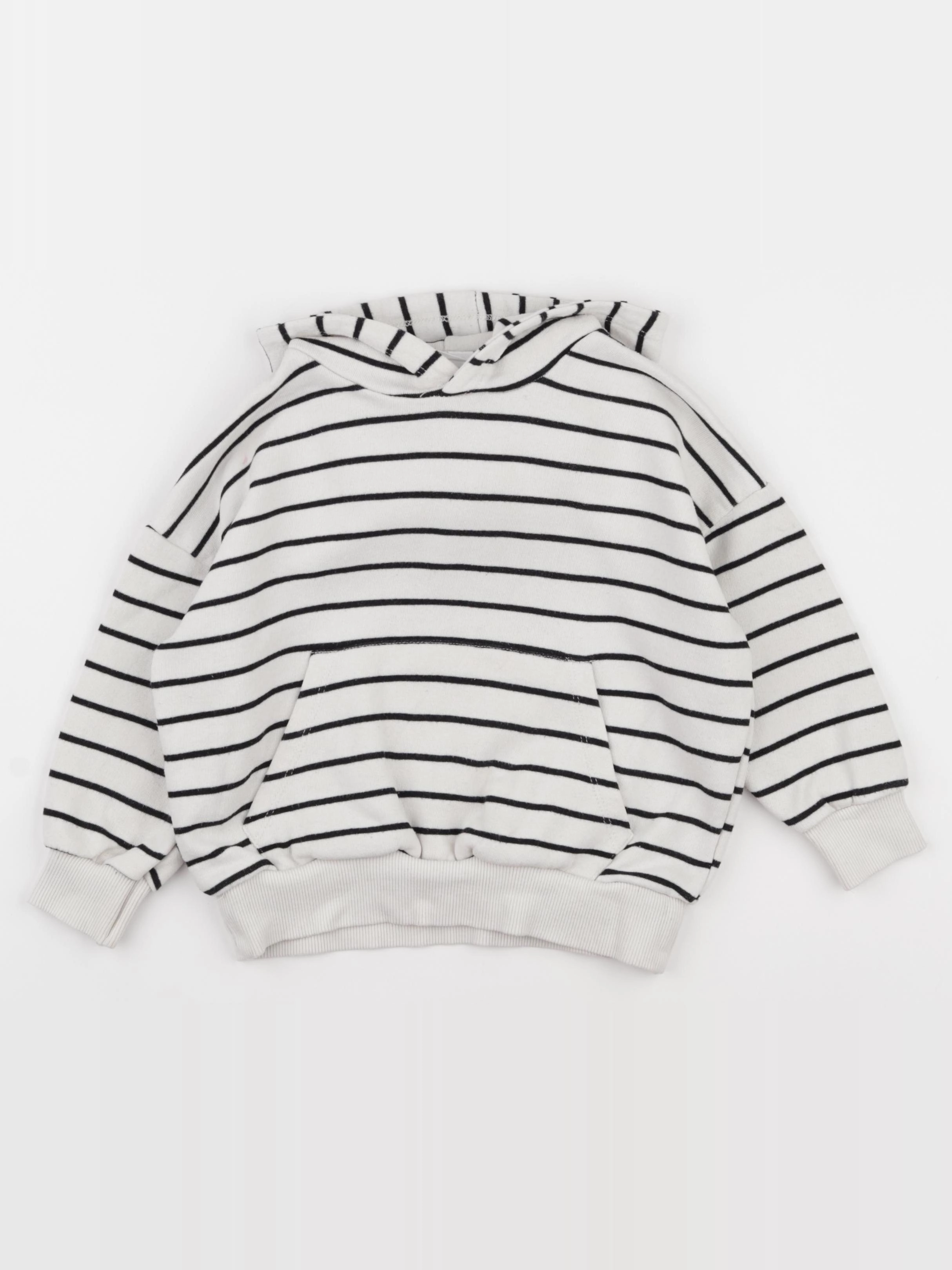 Zara - sweat blanc - 2/3 ans