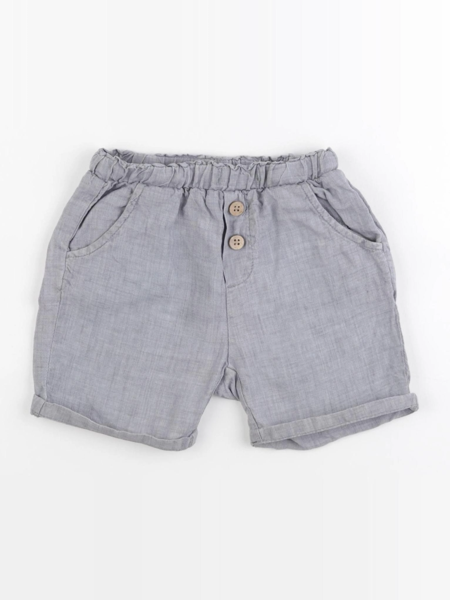 Zara - short gris - 2/3 ans