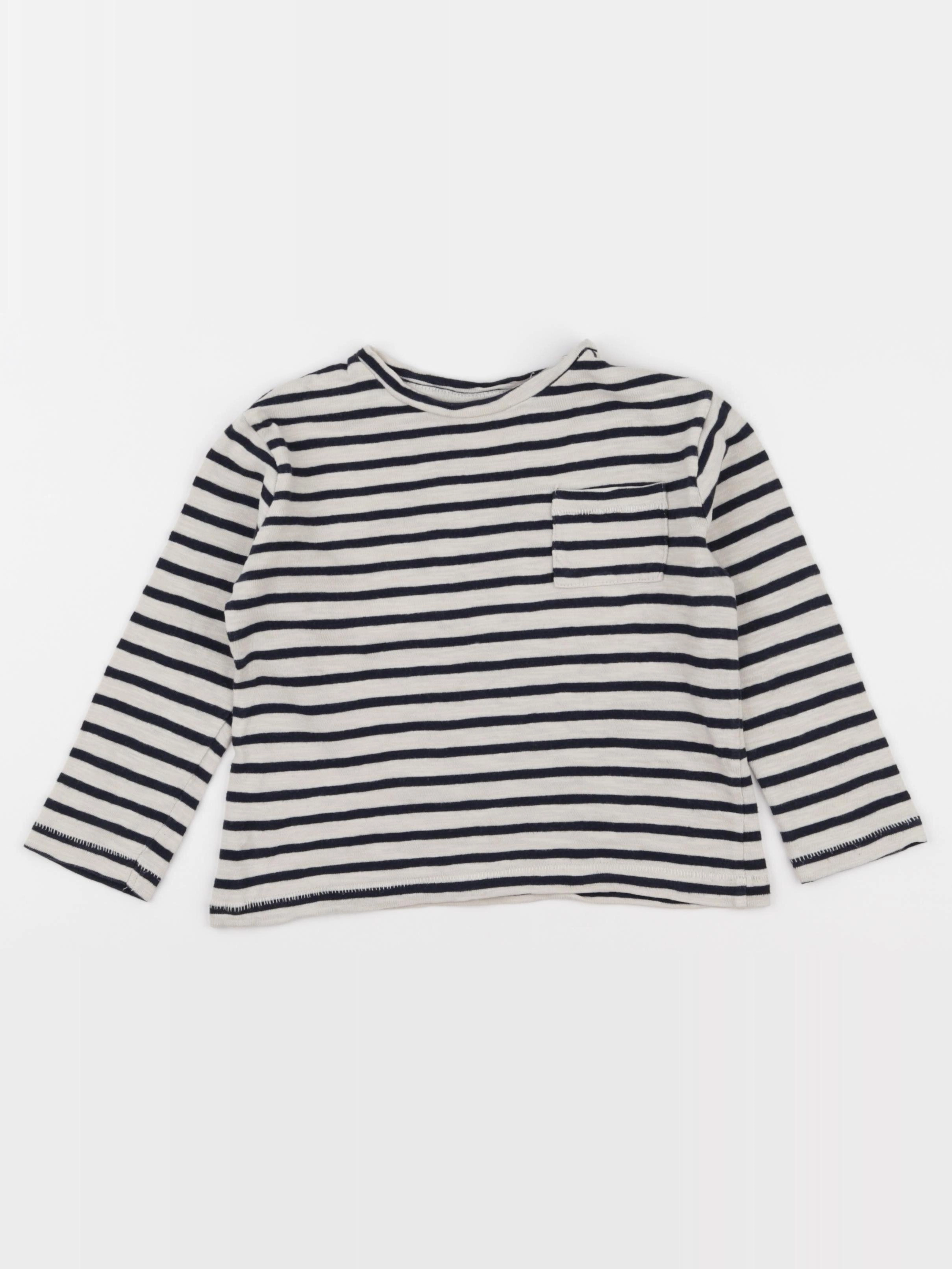 Zara - tee-shirt beige - 18/24 mois