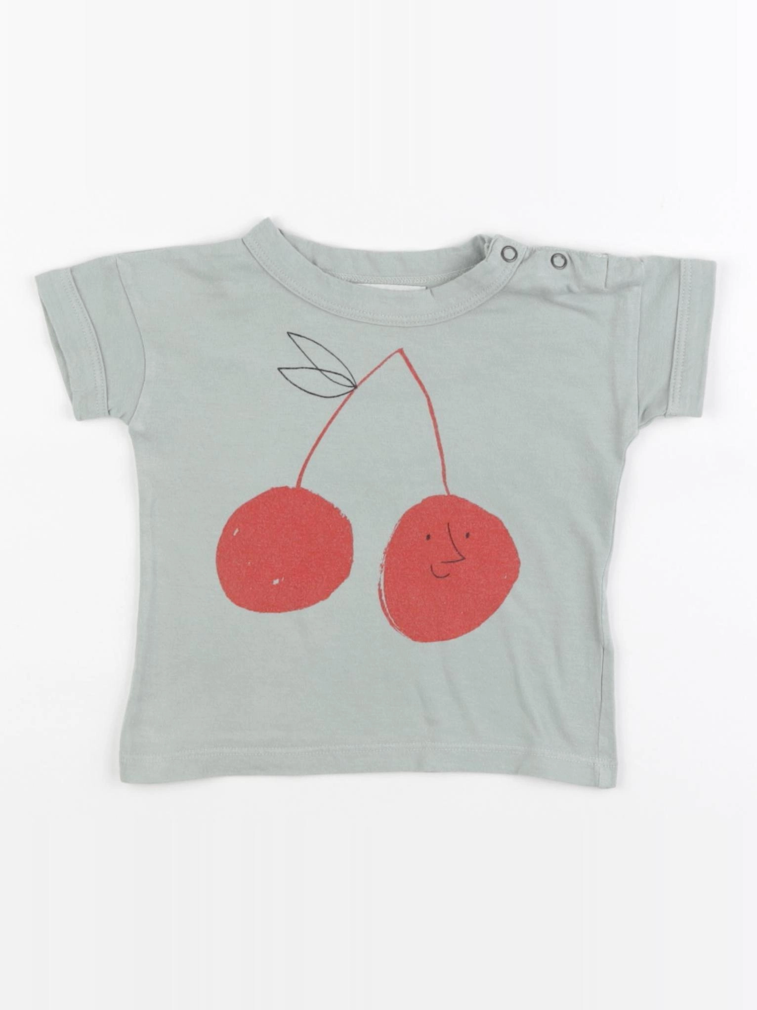 Bobo Choses - tee-shirt vert - 3/6 mois