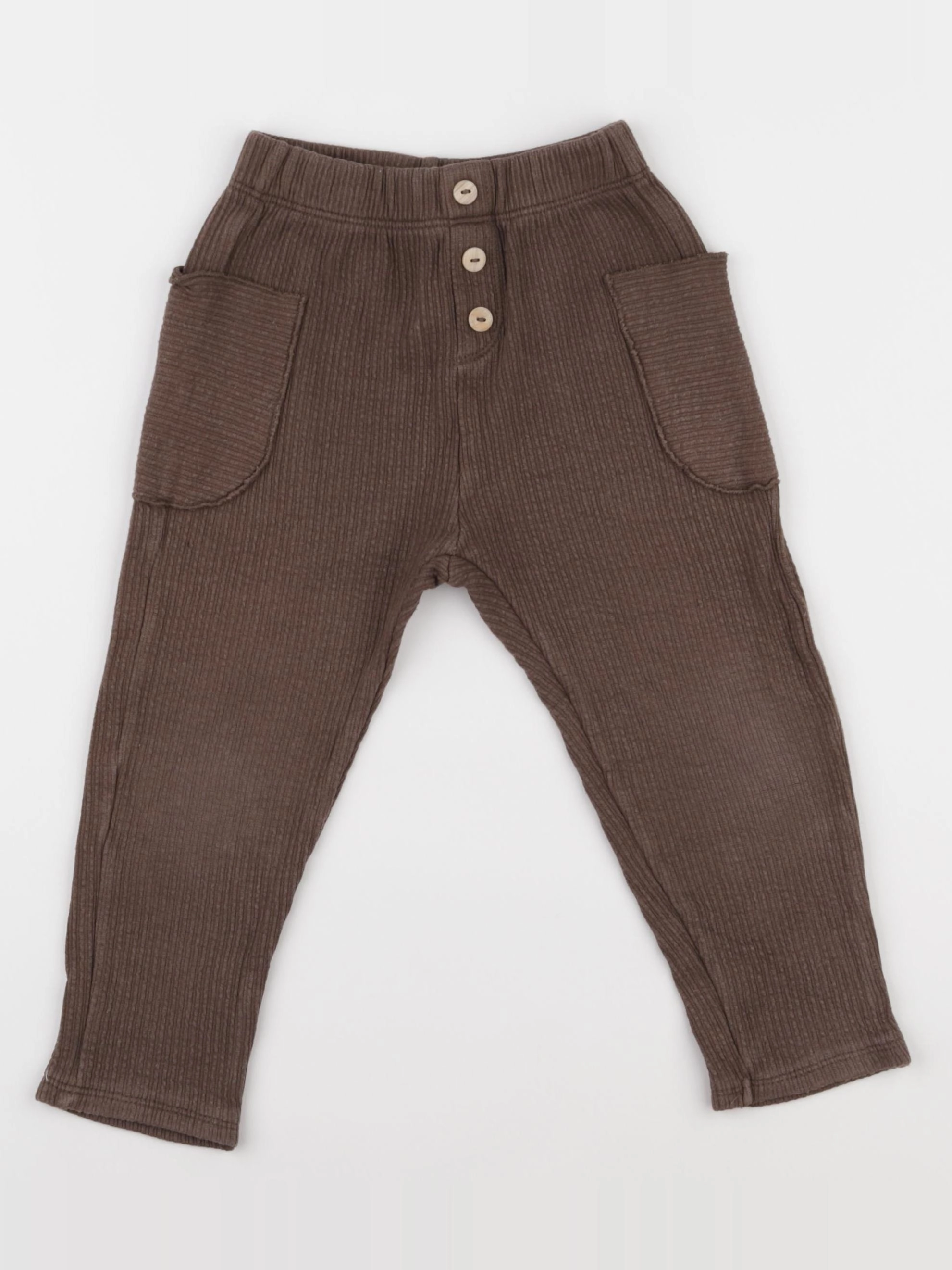 Zara - legging marron - 3/4 ans