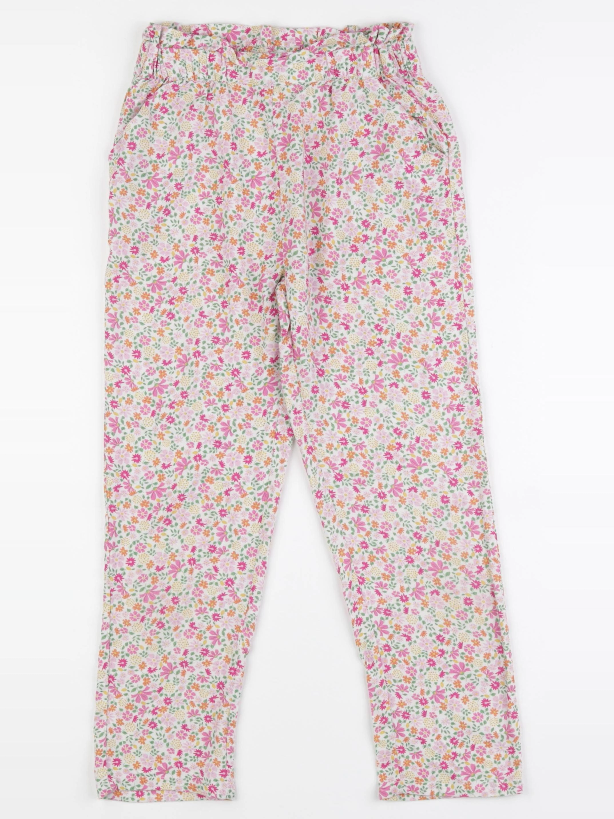Vertbaudet - pantalon multicolore - 8 ans