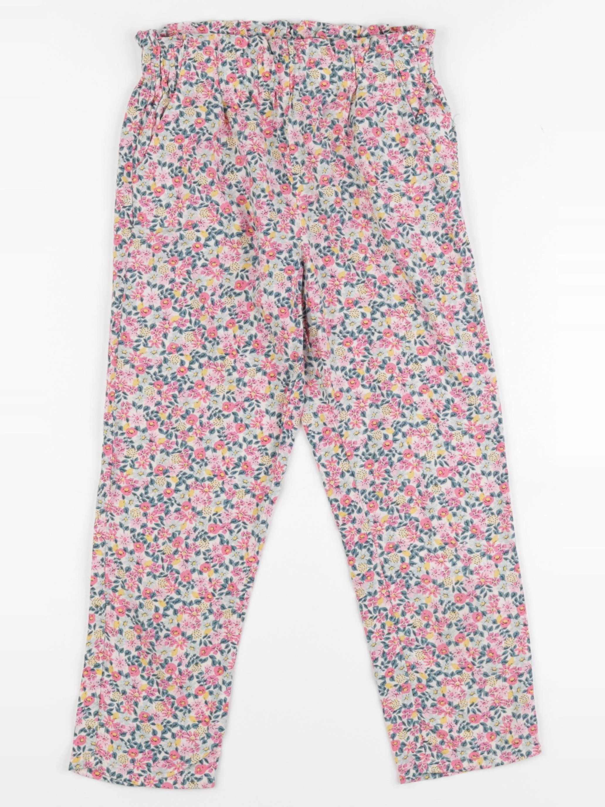 Vertbaudet - pantalon multicolore - 8 ans