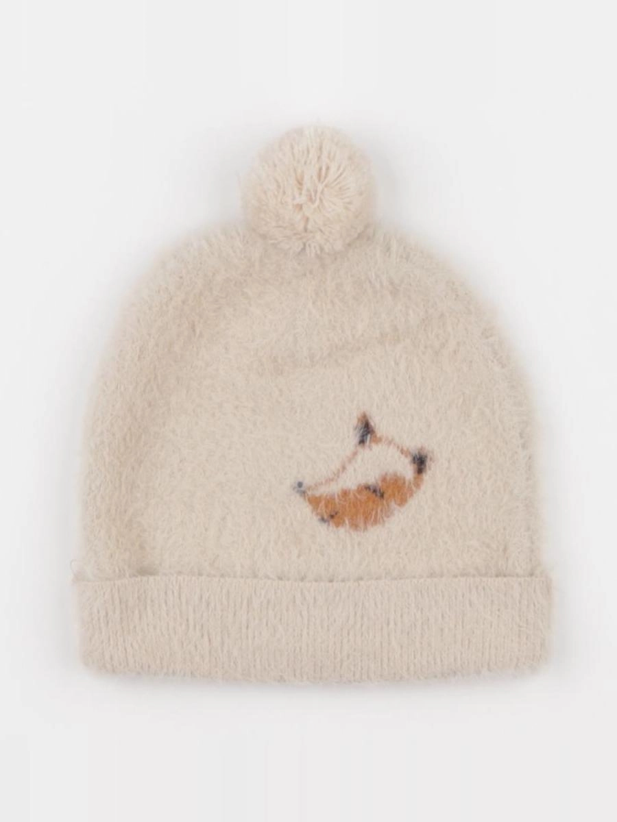 Zara - bonnet beige - 12/18 mois